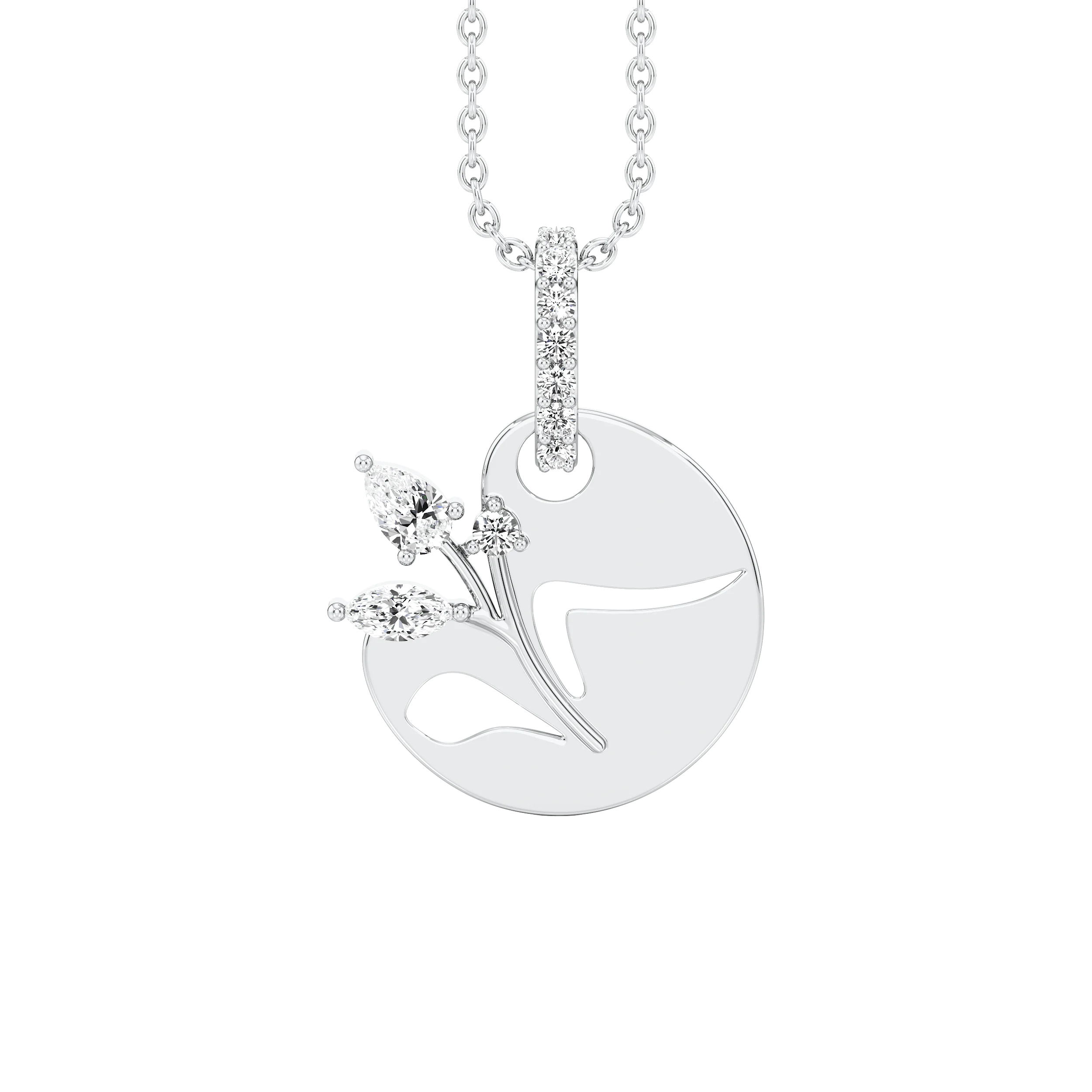 Bloom Disc Pendant 4