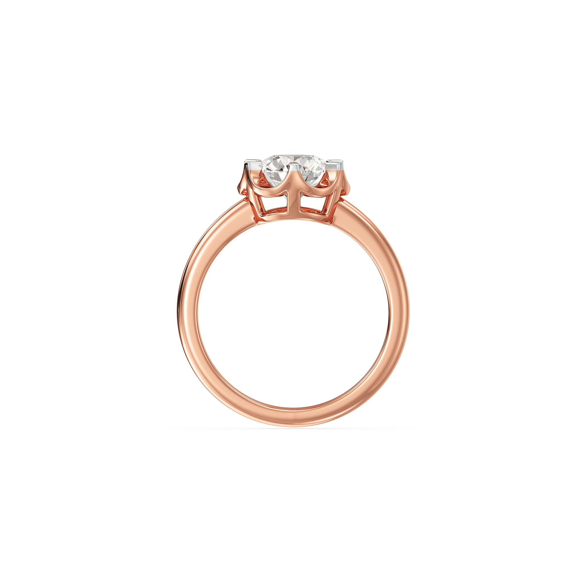 Fluted Crest Ring 2