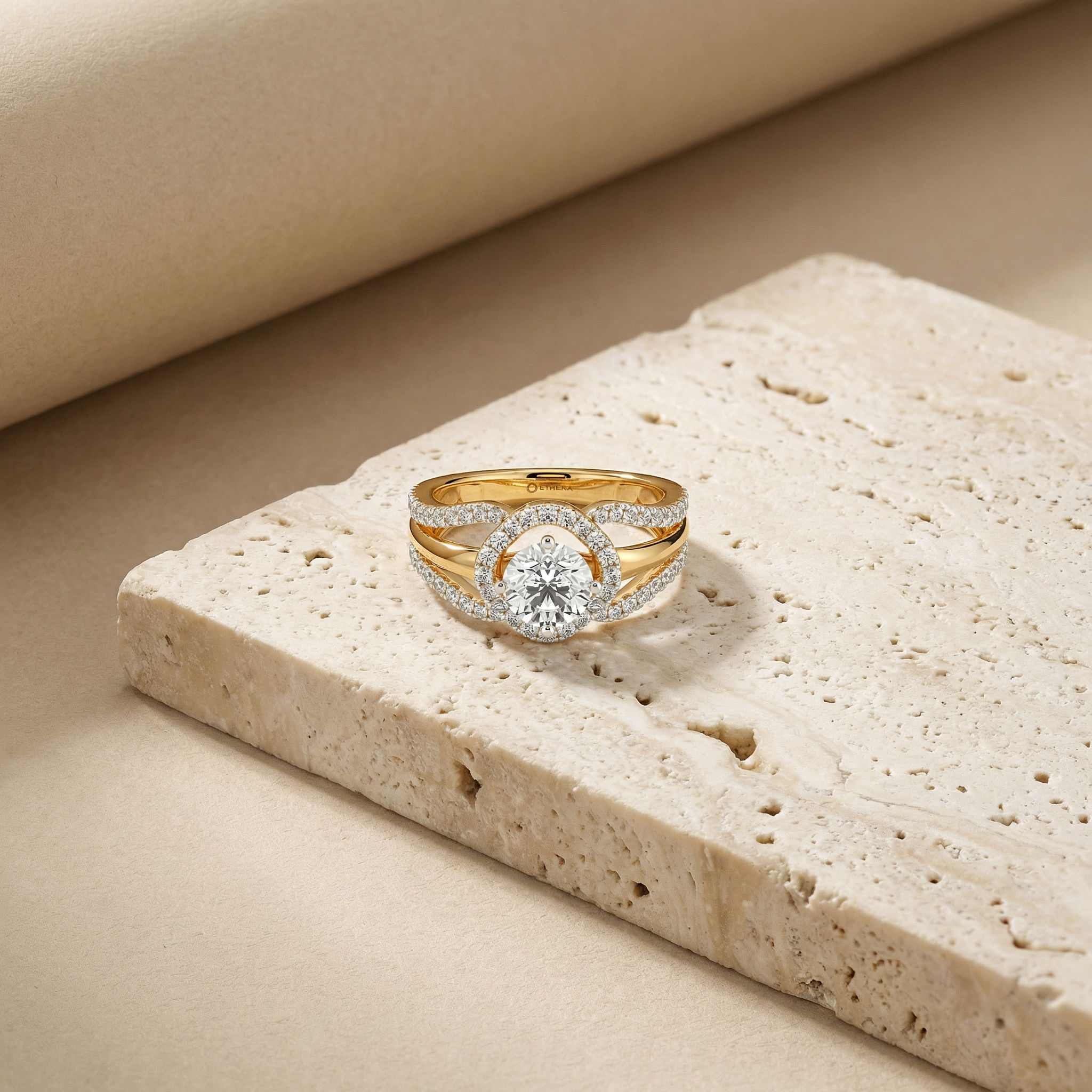 Knotting Hill Solitaire Ring 2