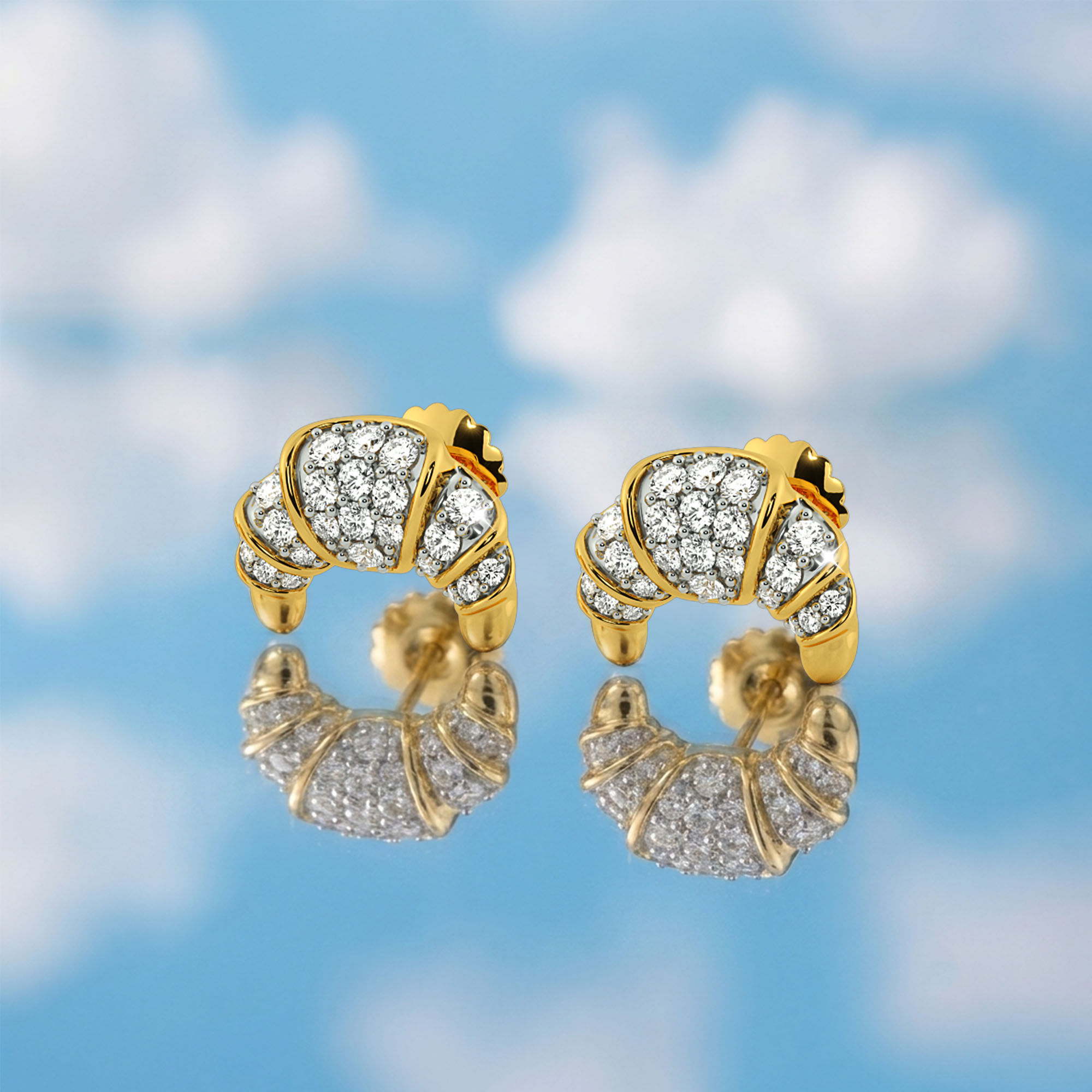 Buttery Gold Kids Studs 2
