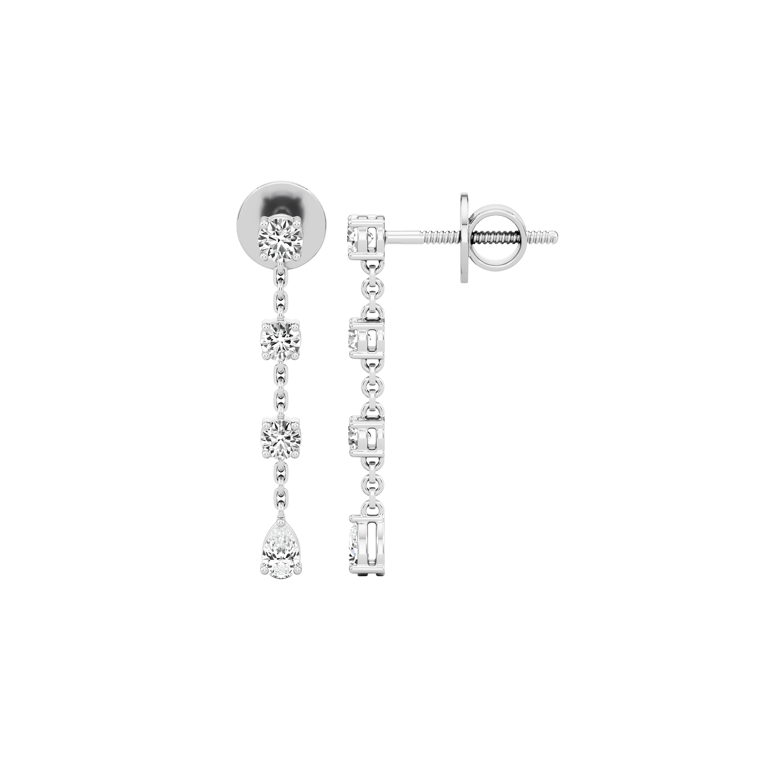 Beamline Drop Earrings 3