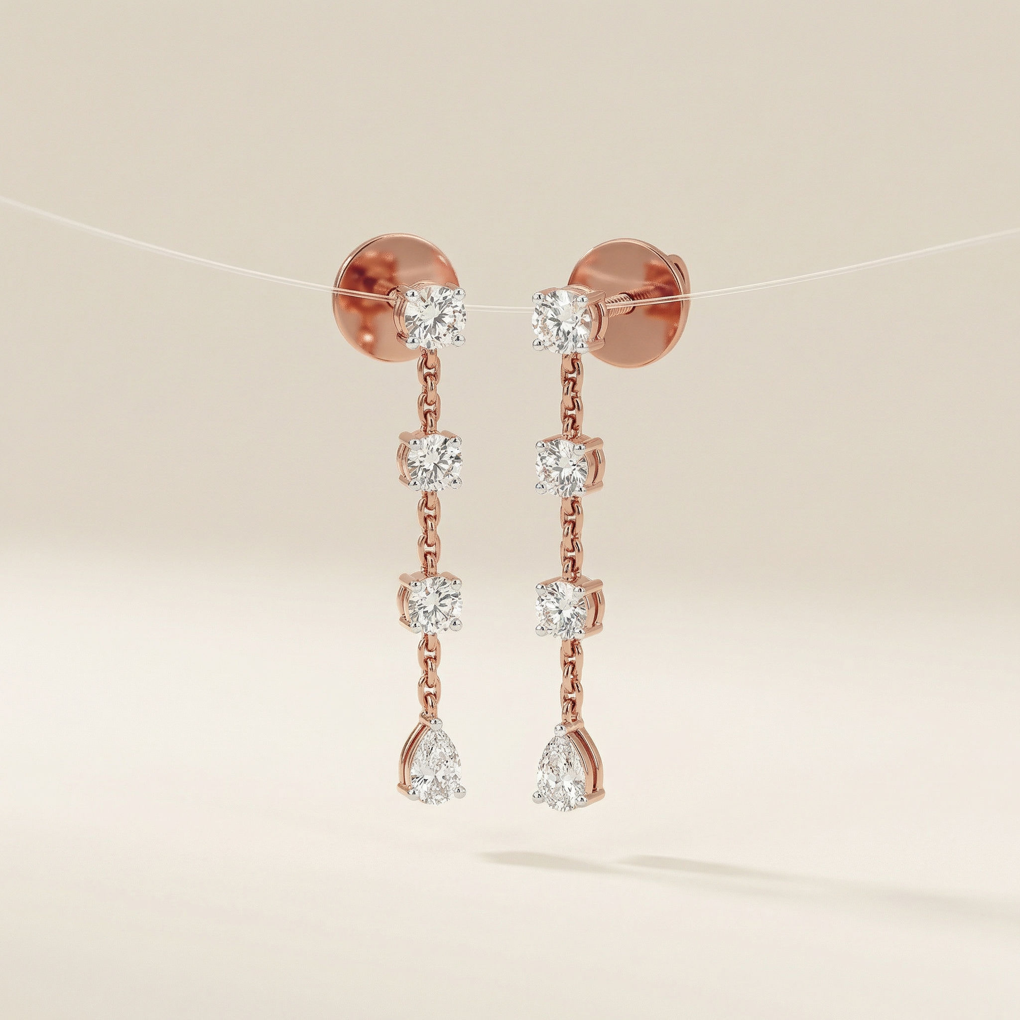 Beamline Drop Earrings 2