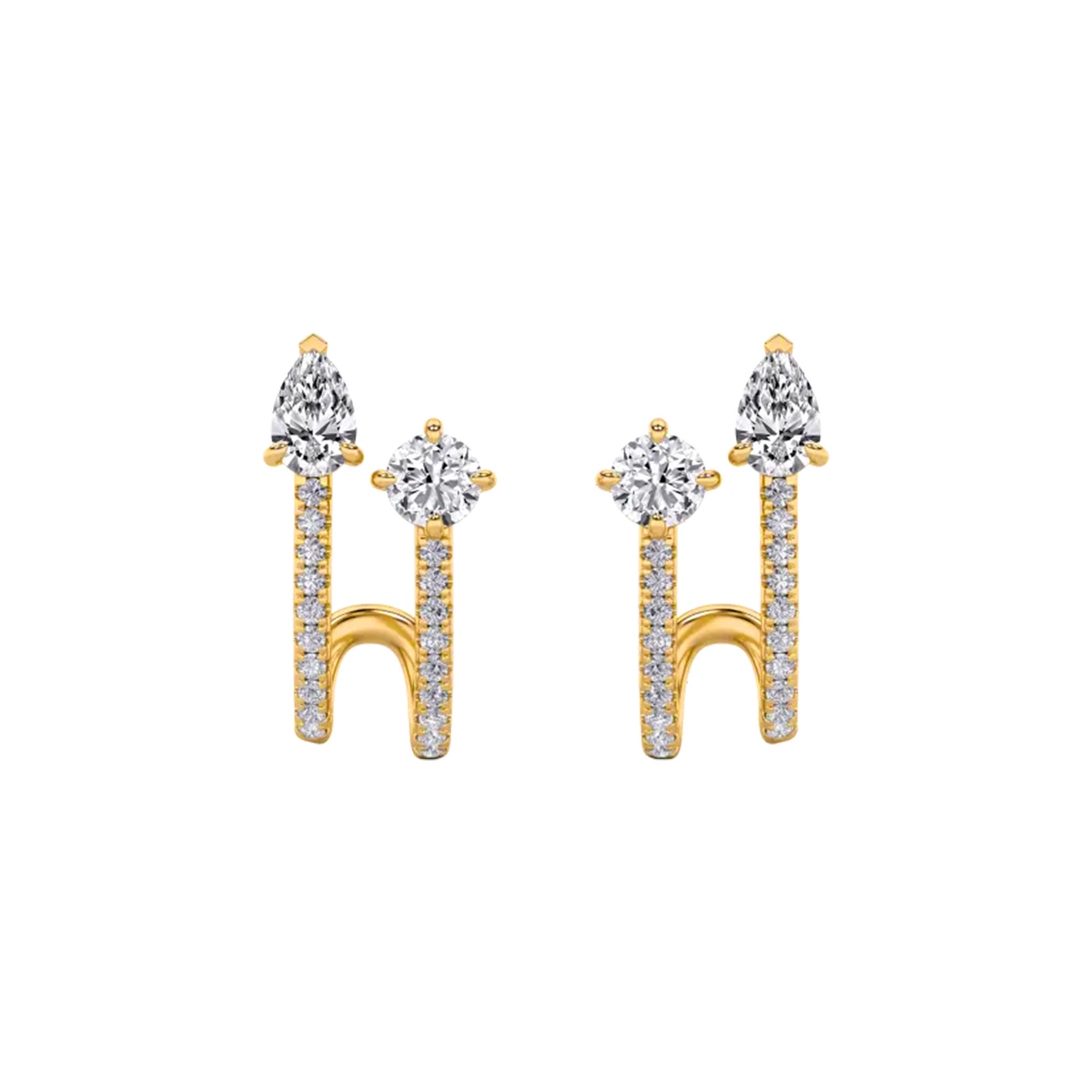 Double Delight Hoop Earrings 3