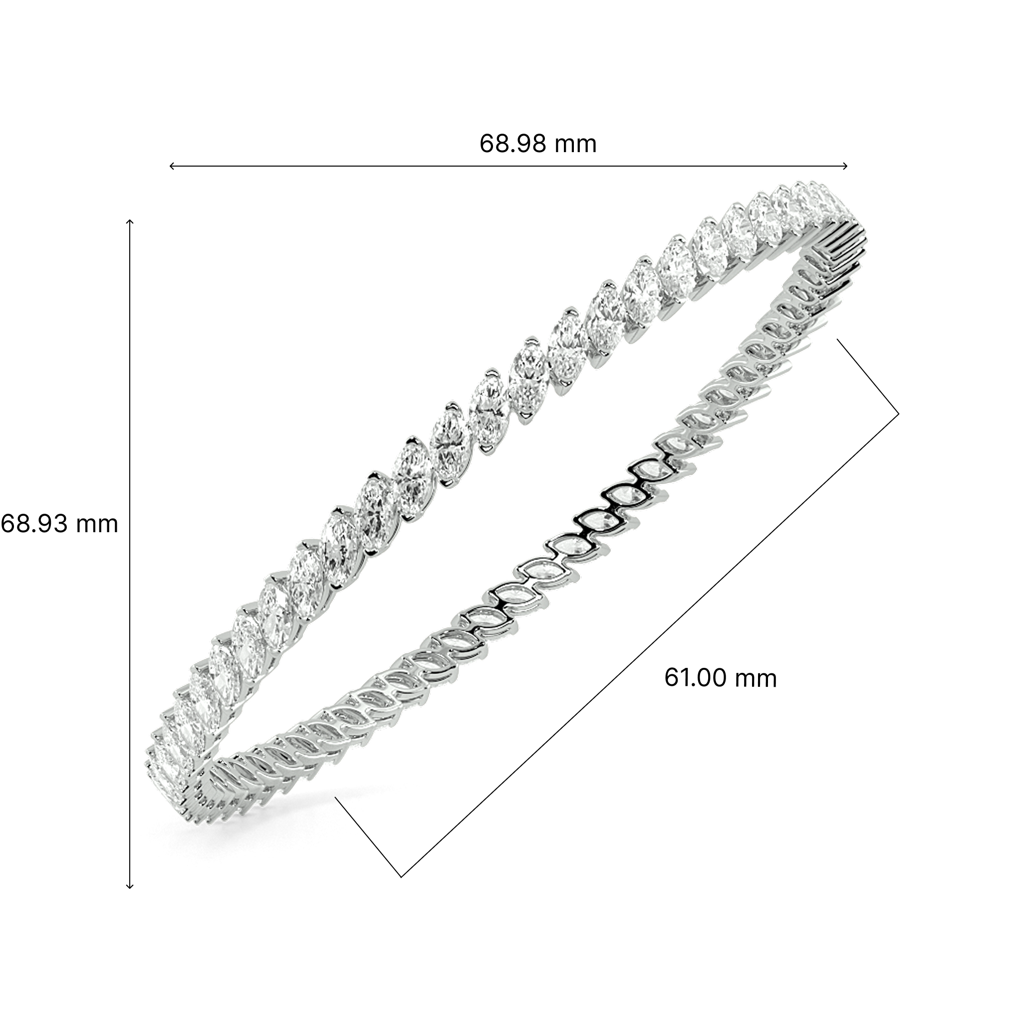 Hidden Depths Round Bangle 4