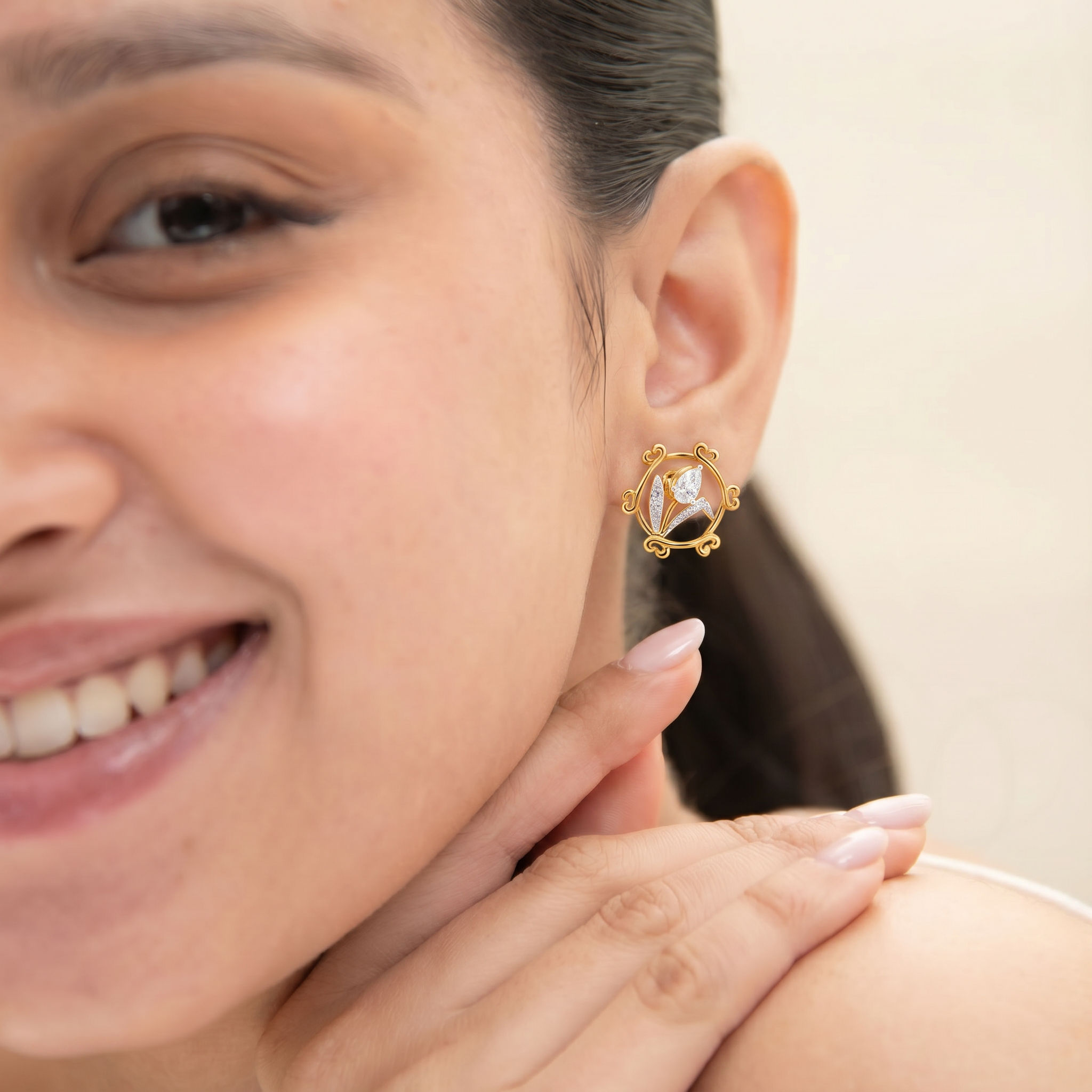 Lily Serenade Studs hover