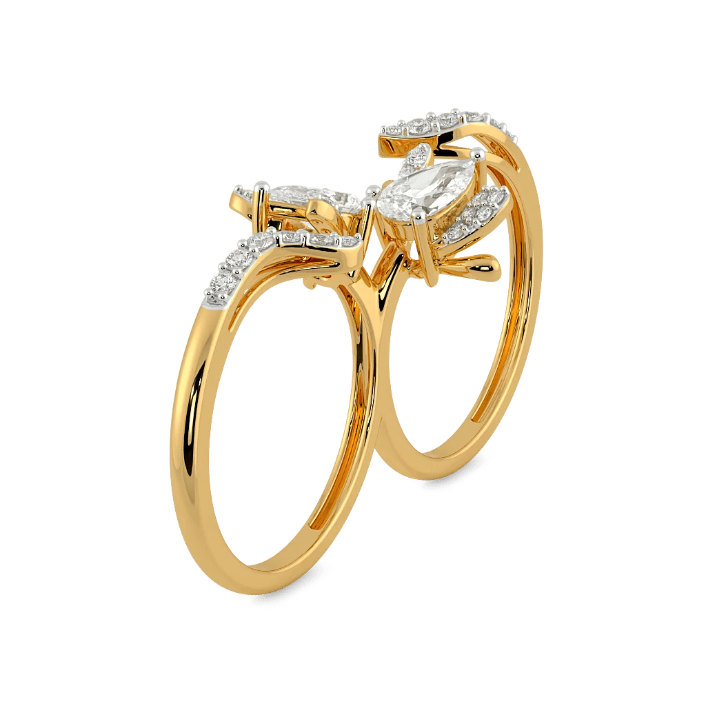 Wild Rose Reverie Cocktail Ring 5