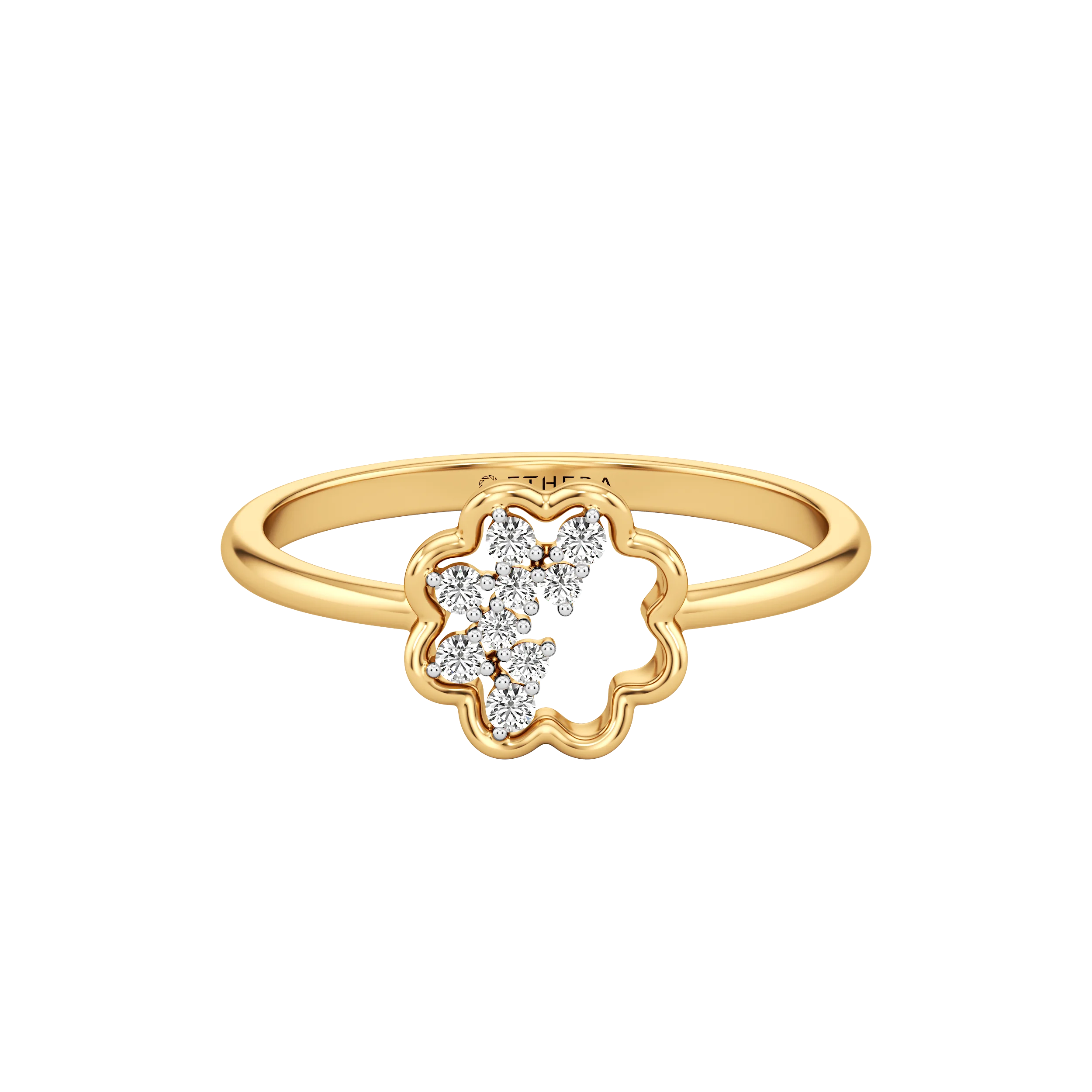 Flutter Bloom Diamond Ring 3
