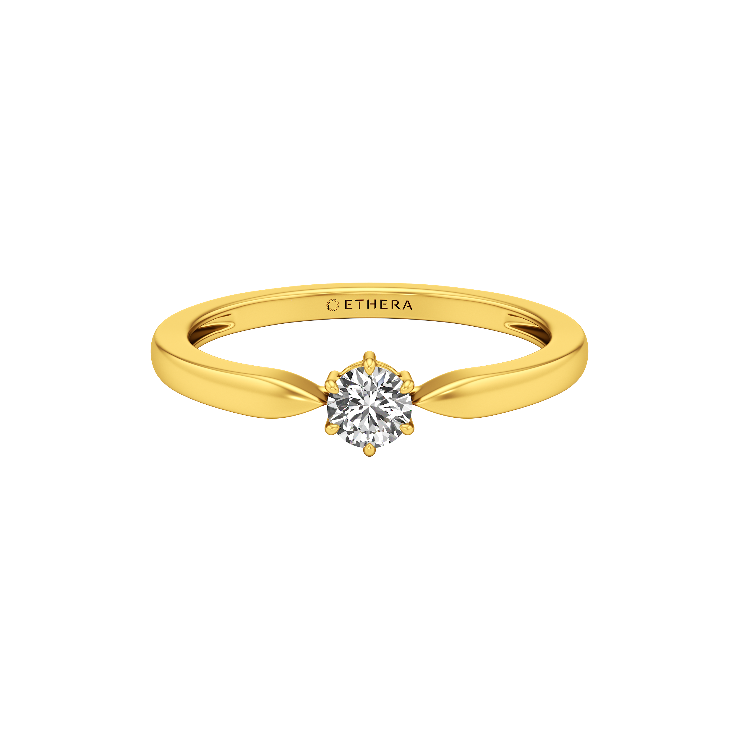 Bloompoint Solitaire Ring