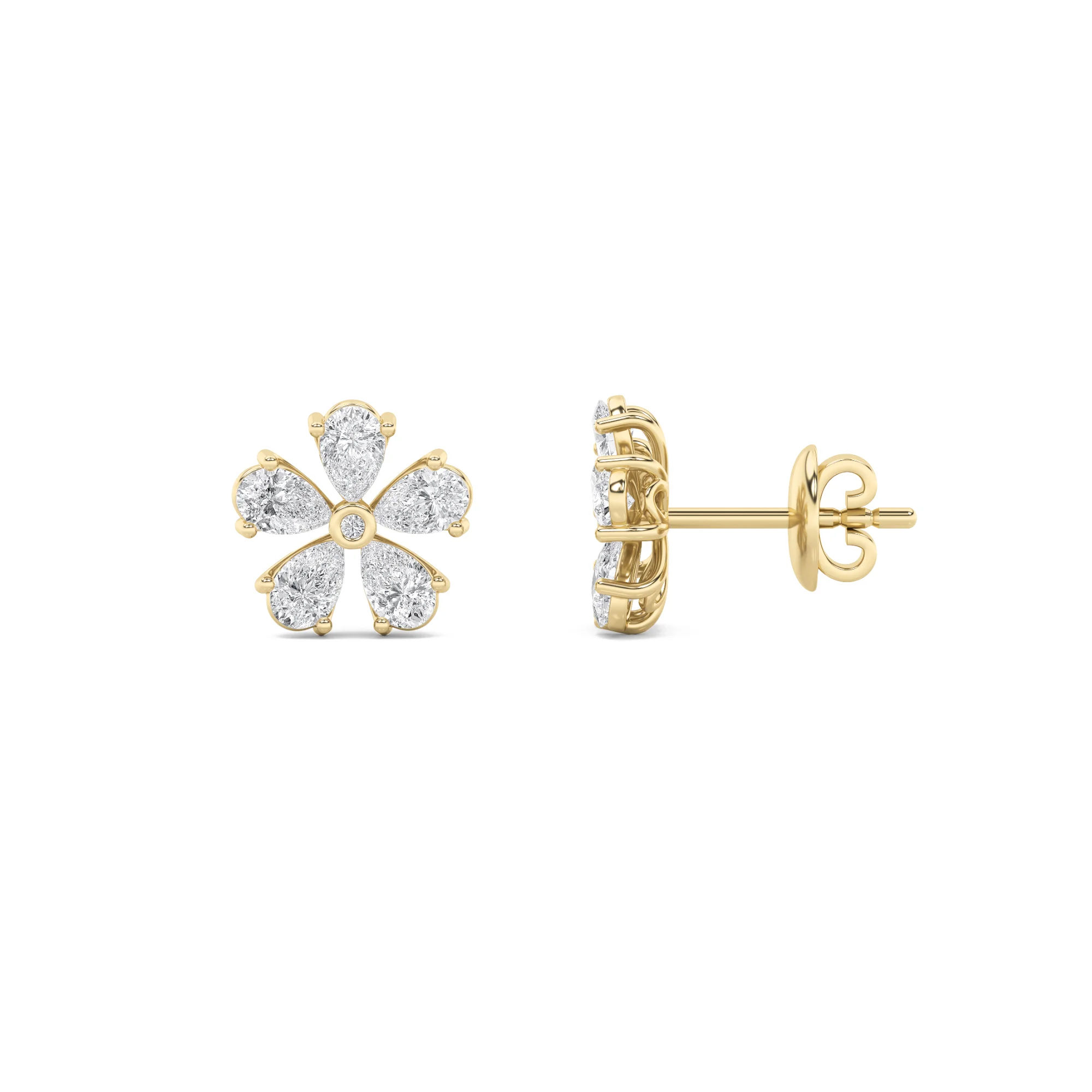 Bloom Petal Studs 3