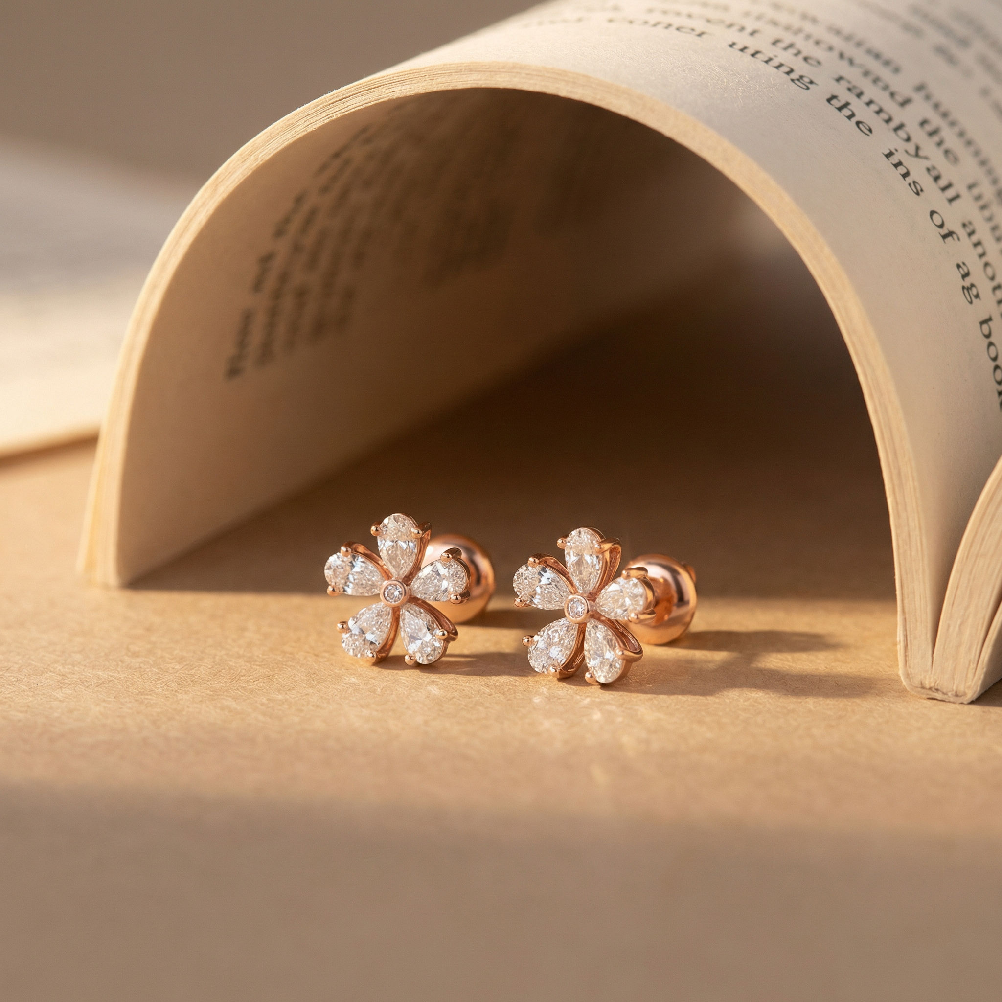 Bloom Petal Studs 3