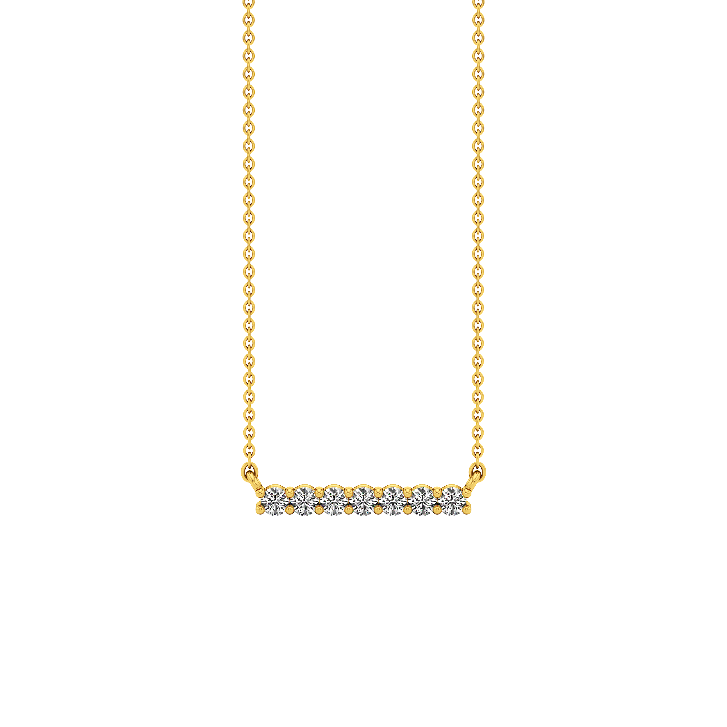 Lineup Bar Necklace