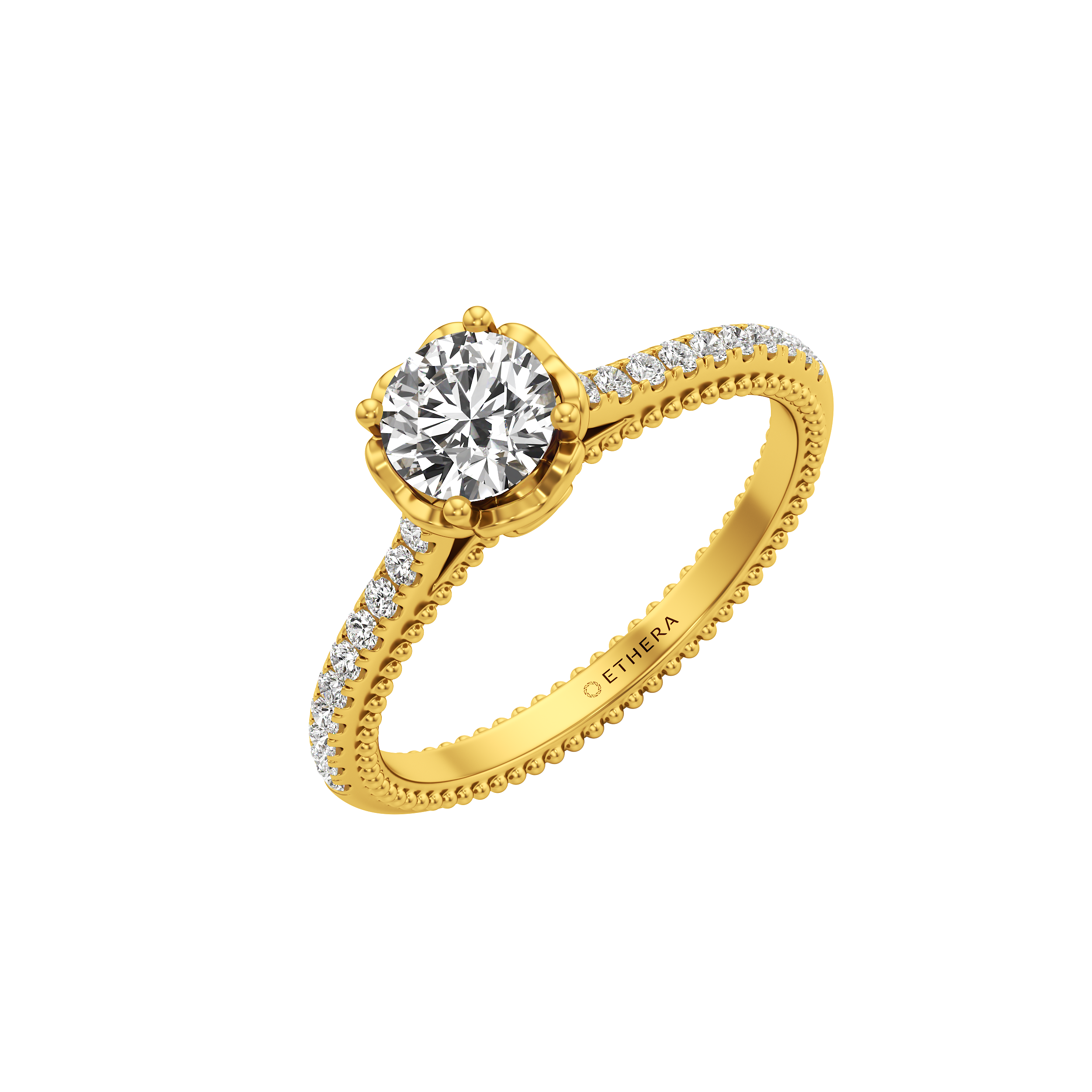 Beadhalo Ring 0