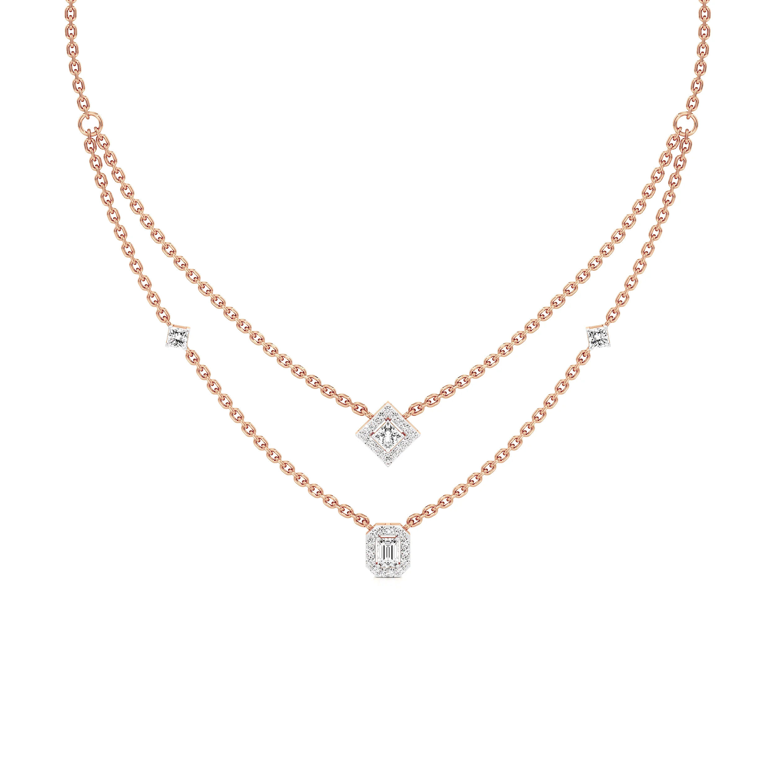 Prism Layers Necklace 5