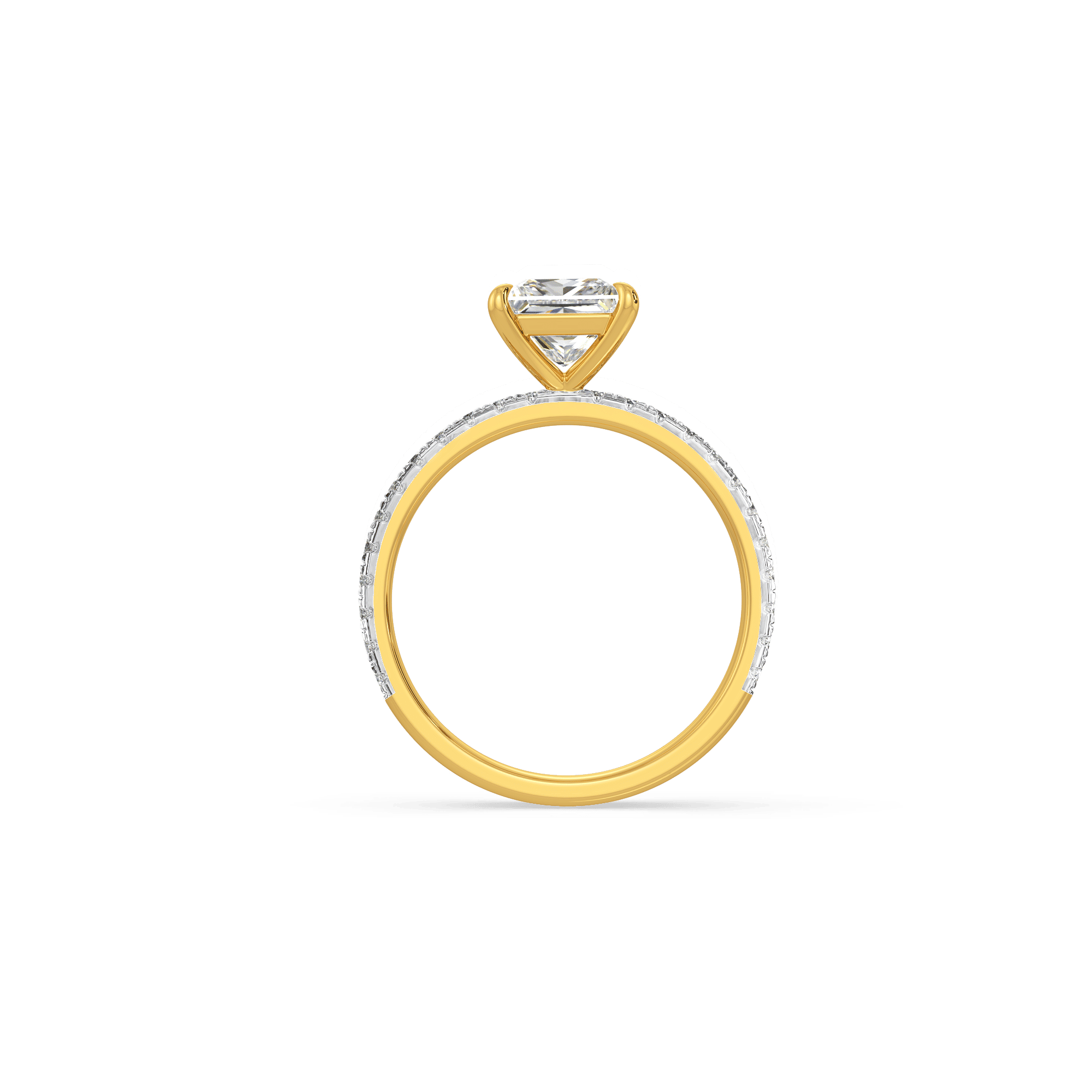 Prism Tier Solitaire Ring 3