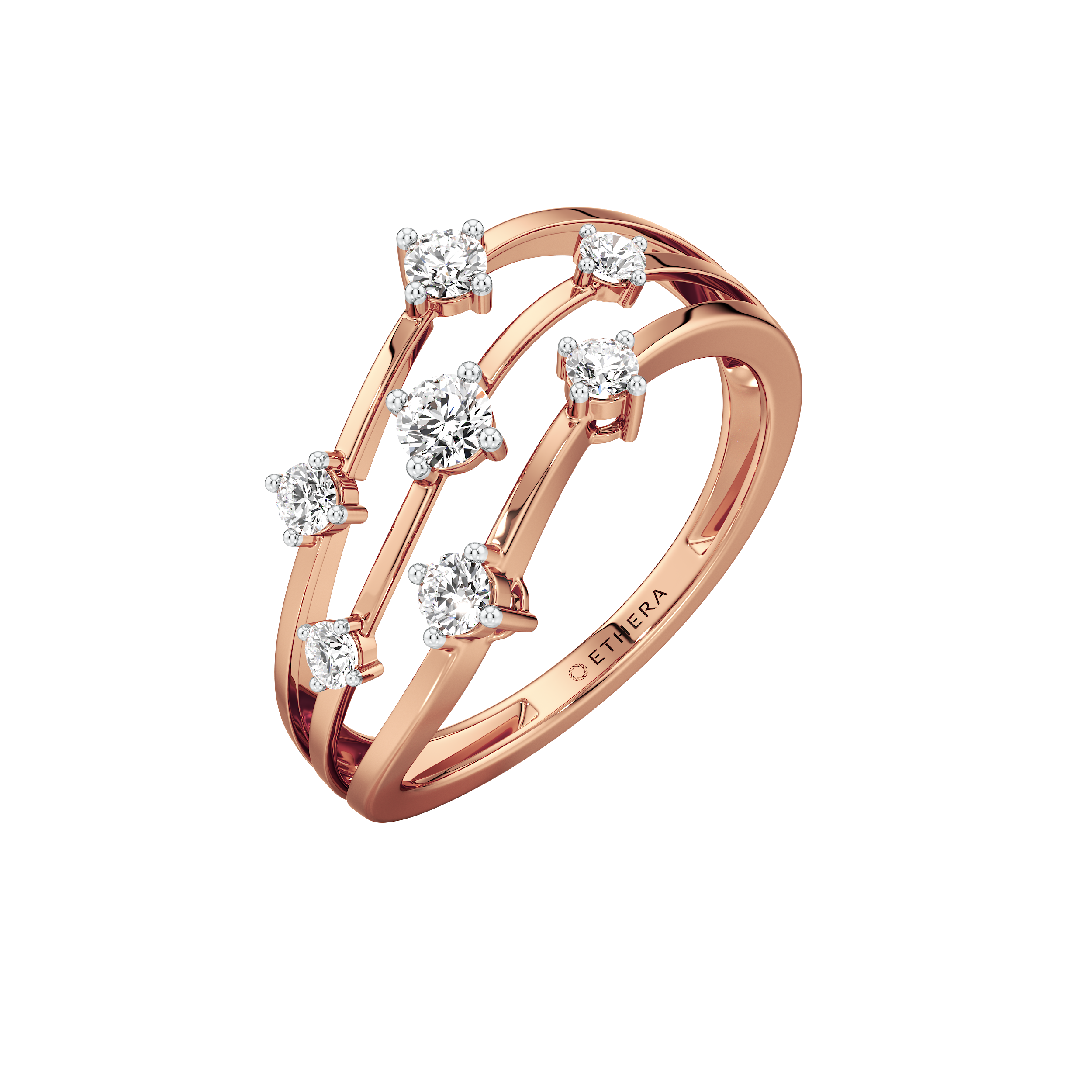 Orbit Cascade Ring 11