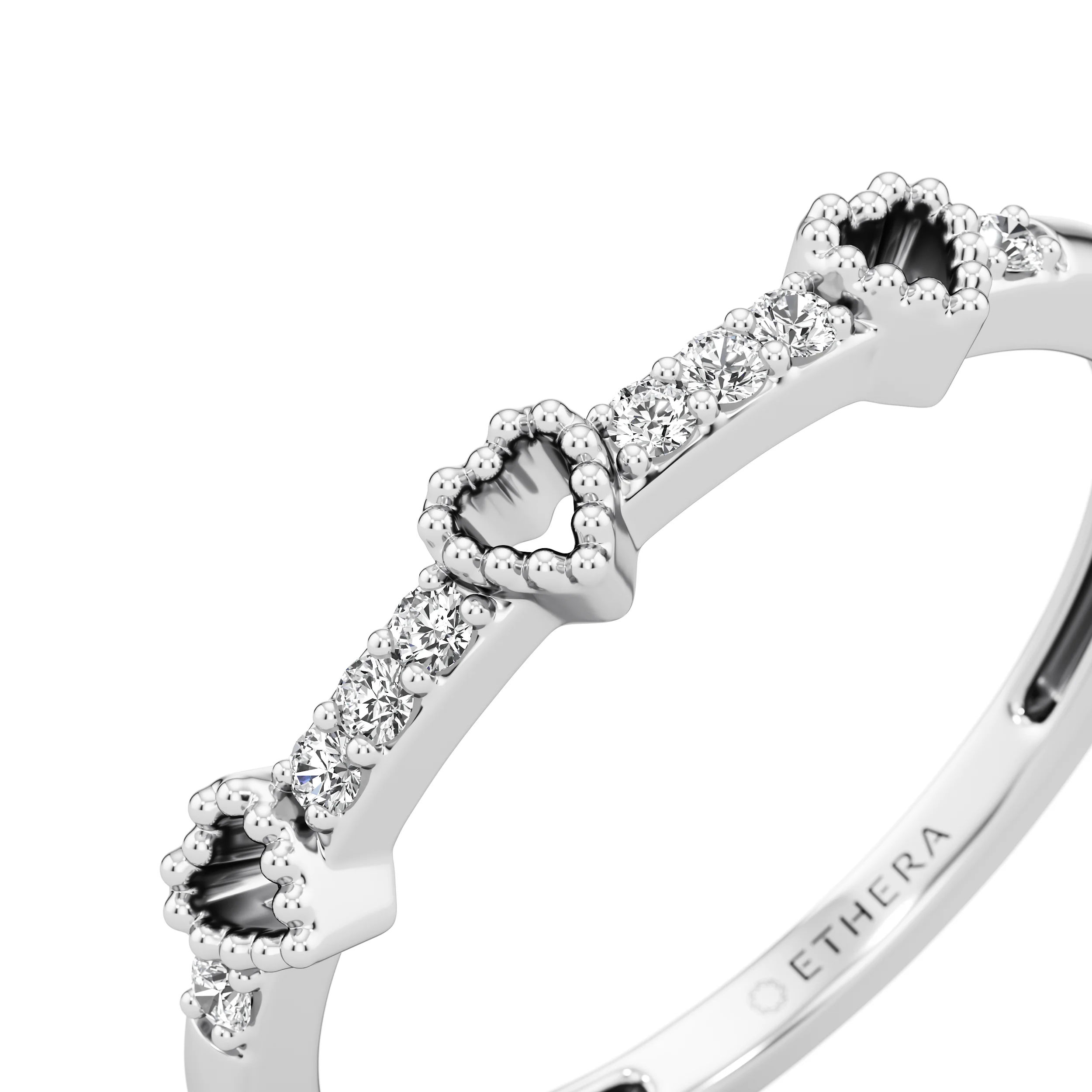 Heartline Diamond Ring 8
