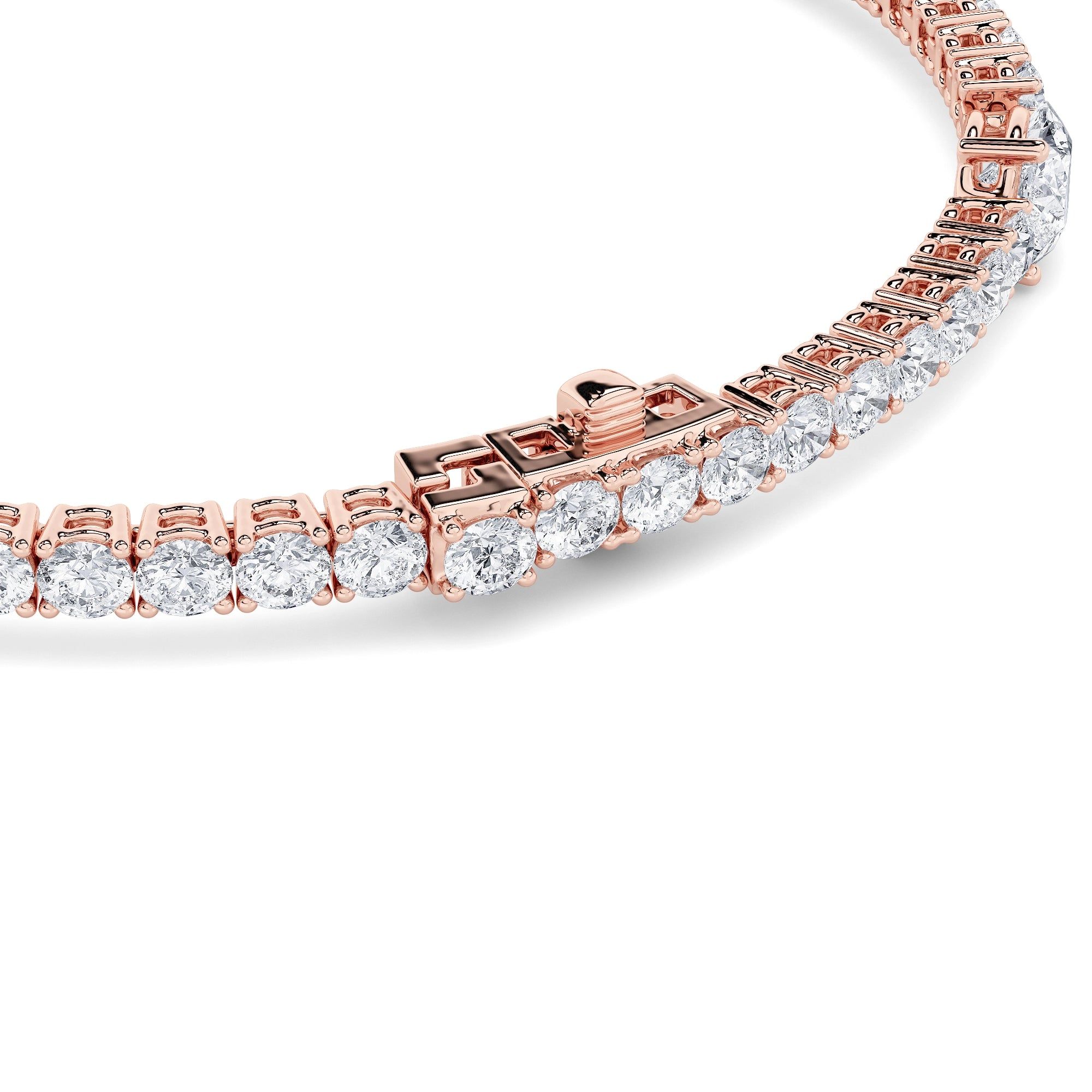 Sparkling Eternity Tennis Bracelet 10