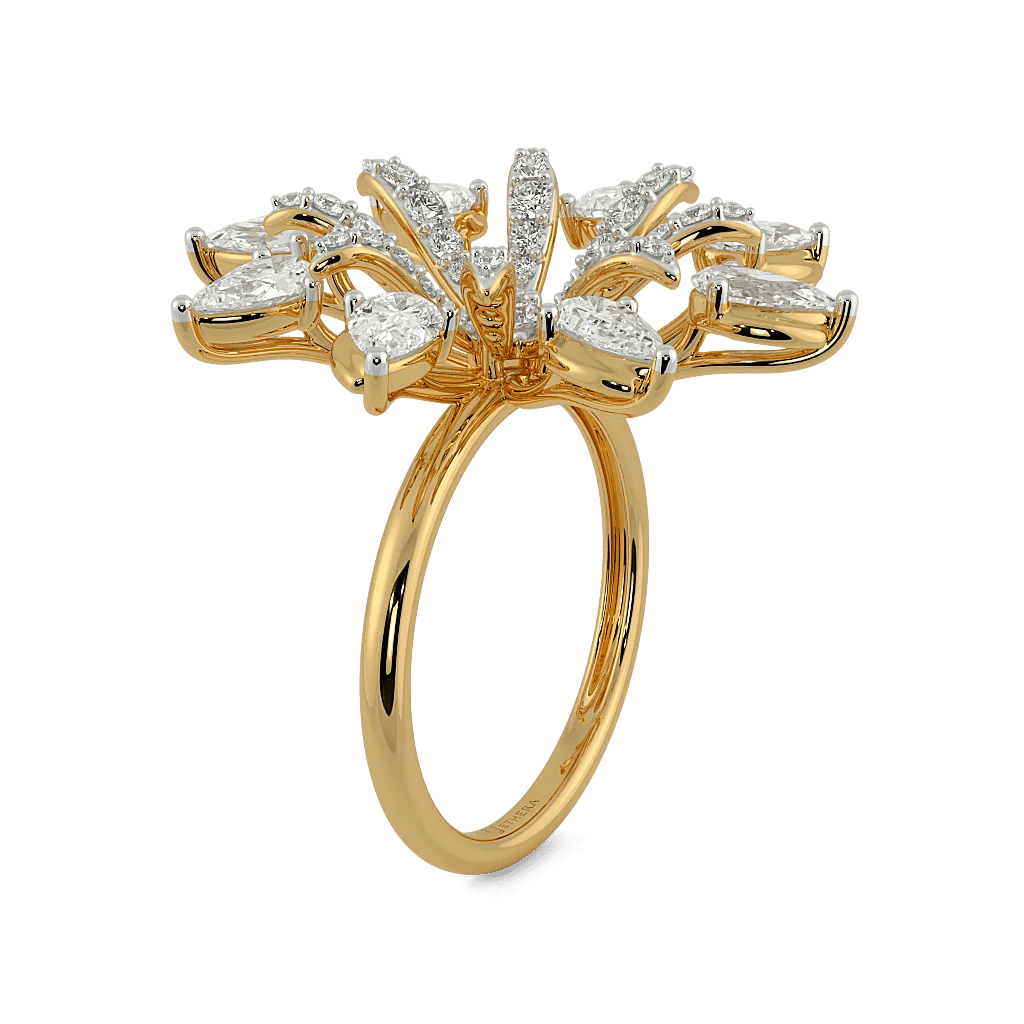 Silver Fern Statement Ring 5