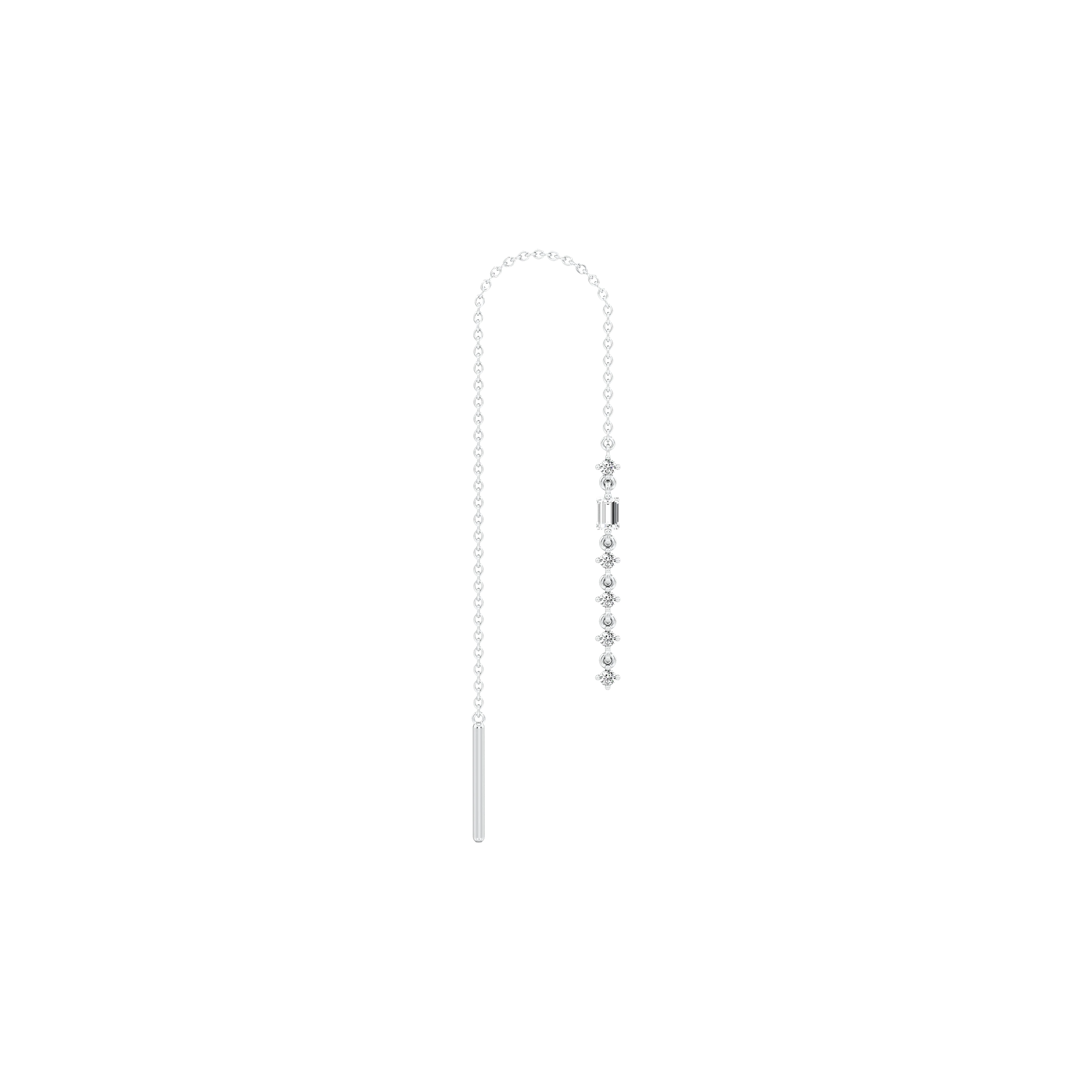 Starlit Threader Drop Earrings 4