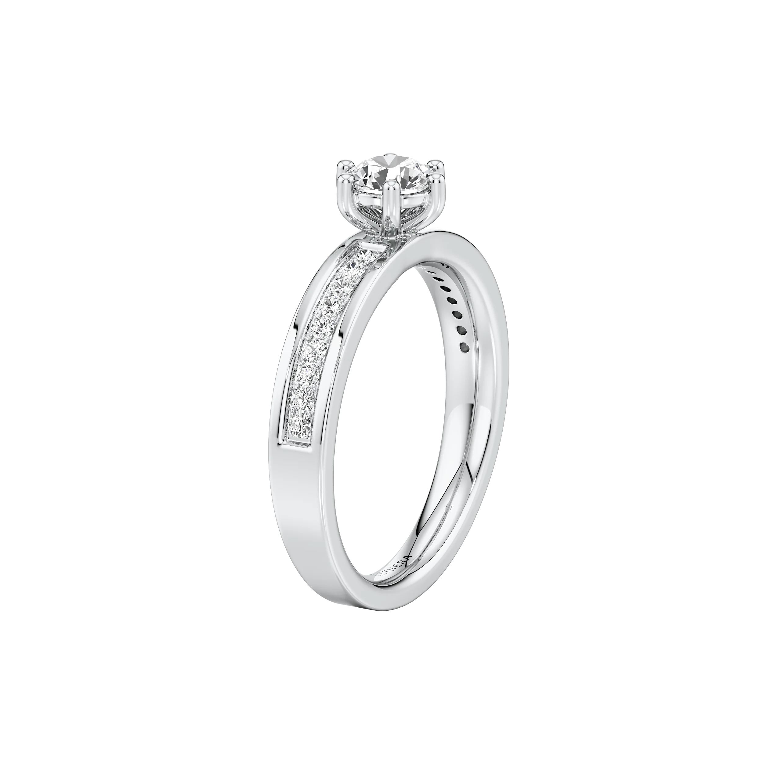 Lustreline Solitaire Ring 5