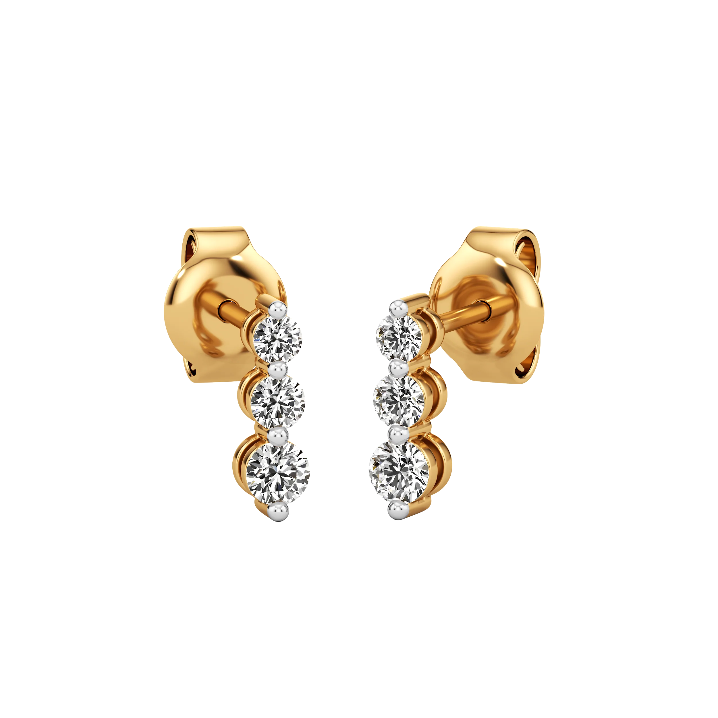 Cascade Line Pendant & Earrings hover