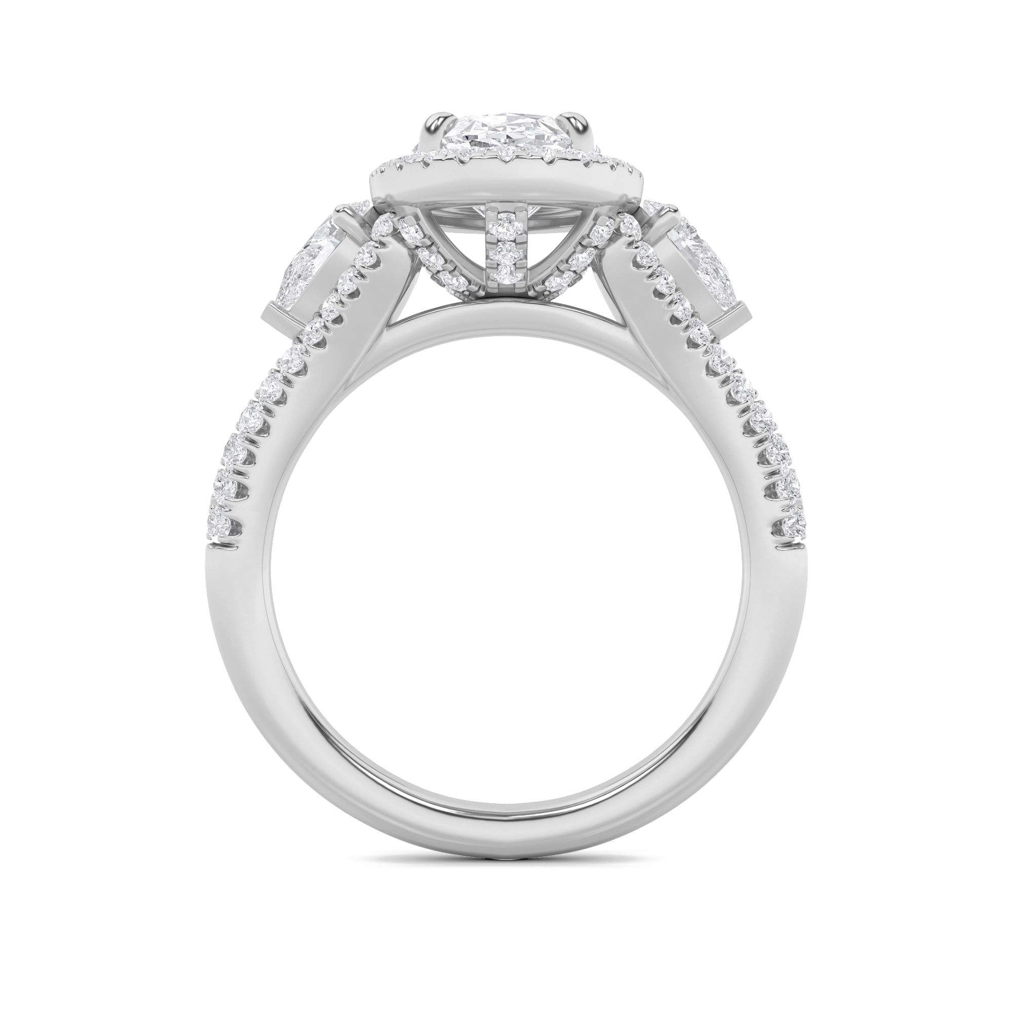 Radiance Triology 3 Stone Ring 7