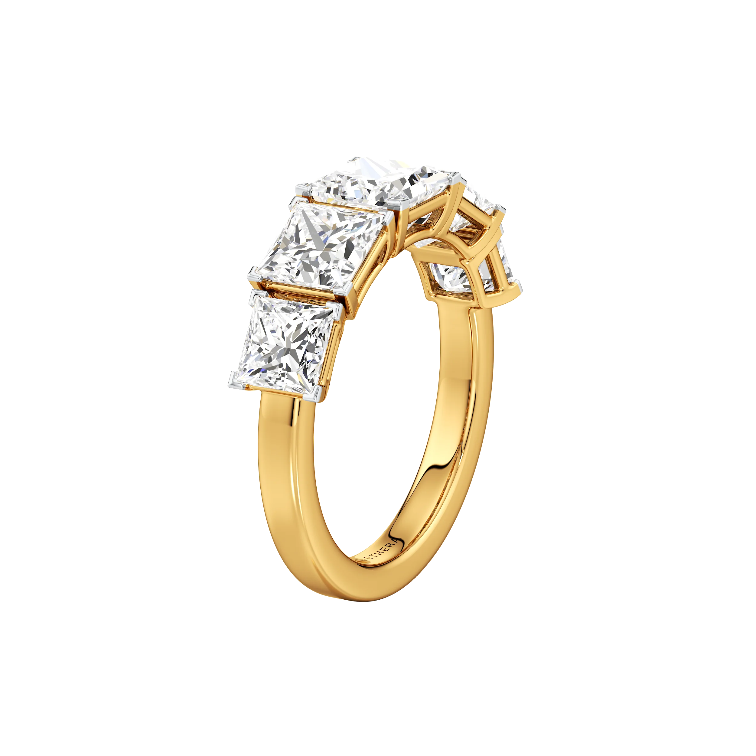 Radiant Quintet 5 Stone Ring 8