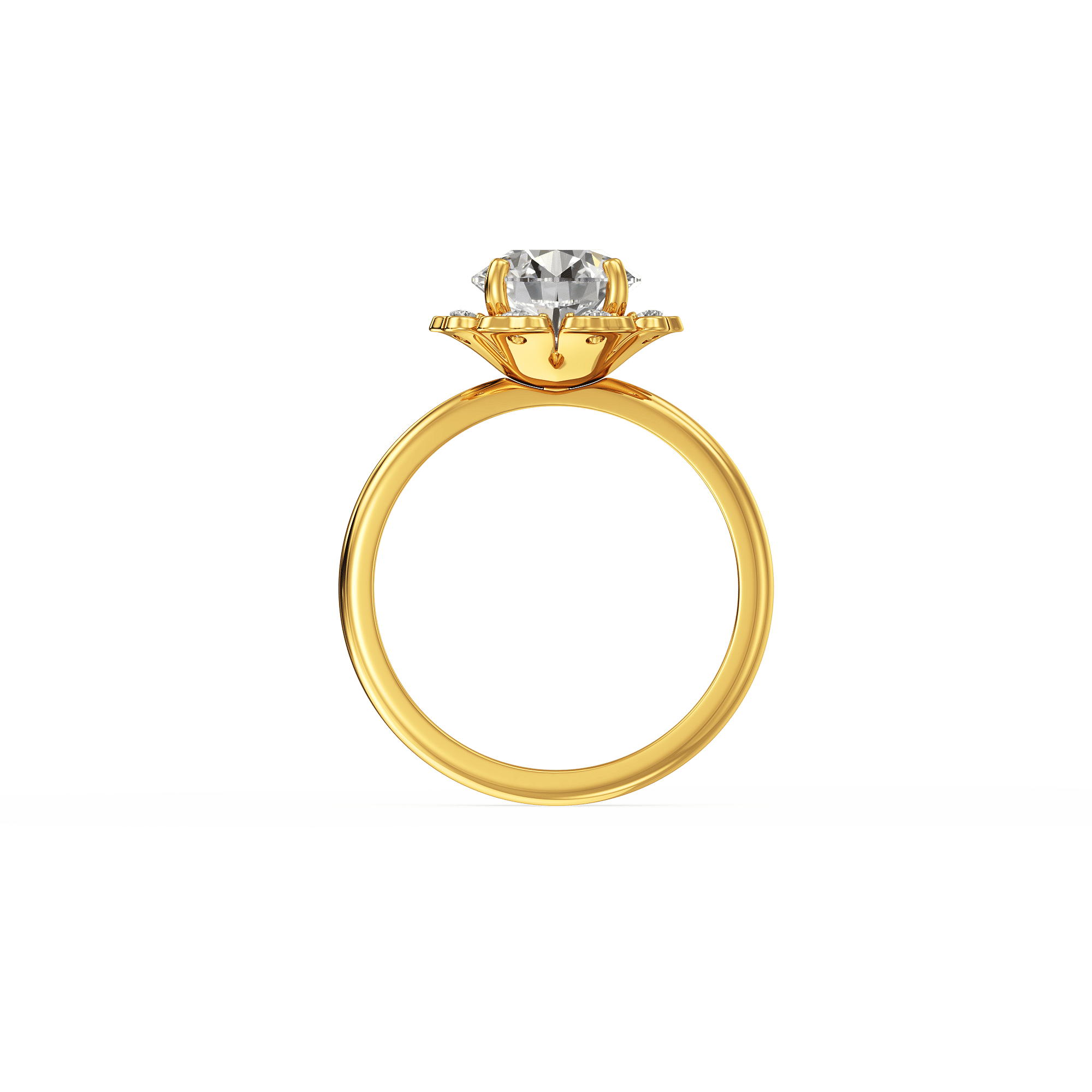 Gilded Pinch Ring 3