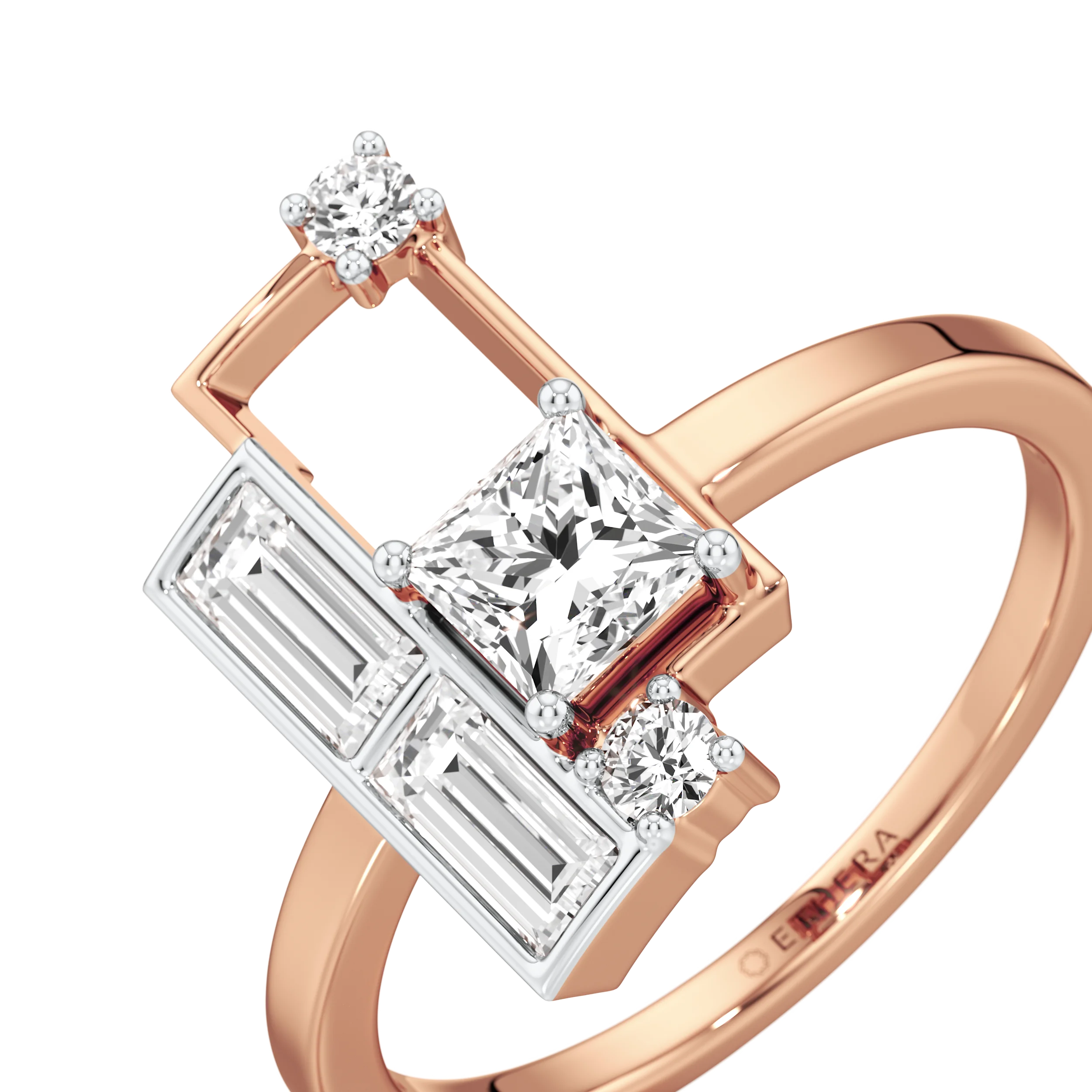 Structured Drama Ring 9