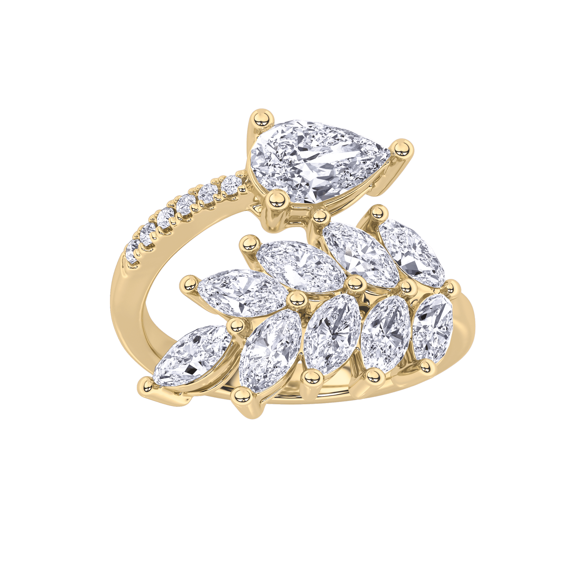 Botanical Bliss Fashion Ring 0