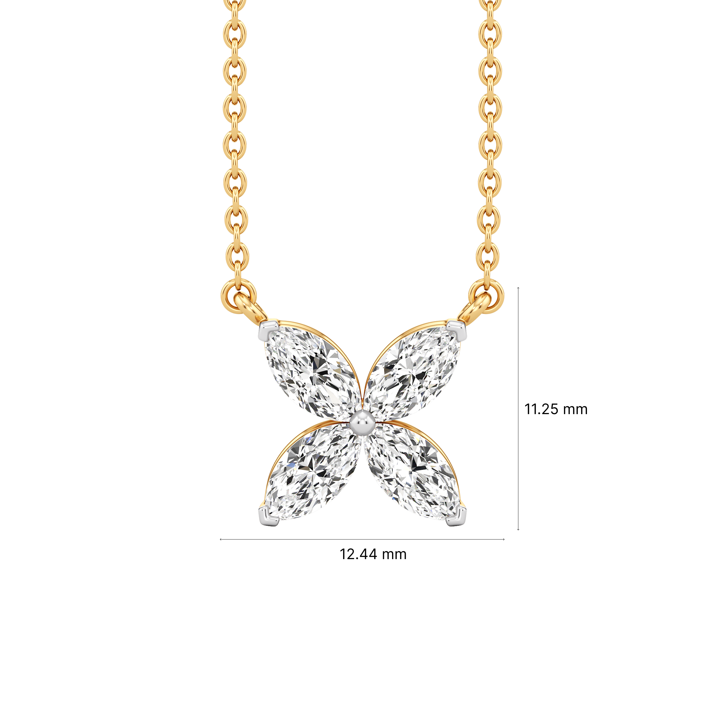 Marquise Bloom Necklace 9