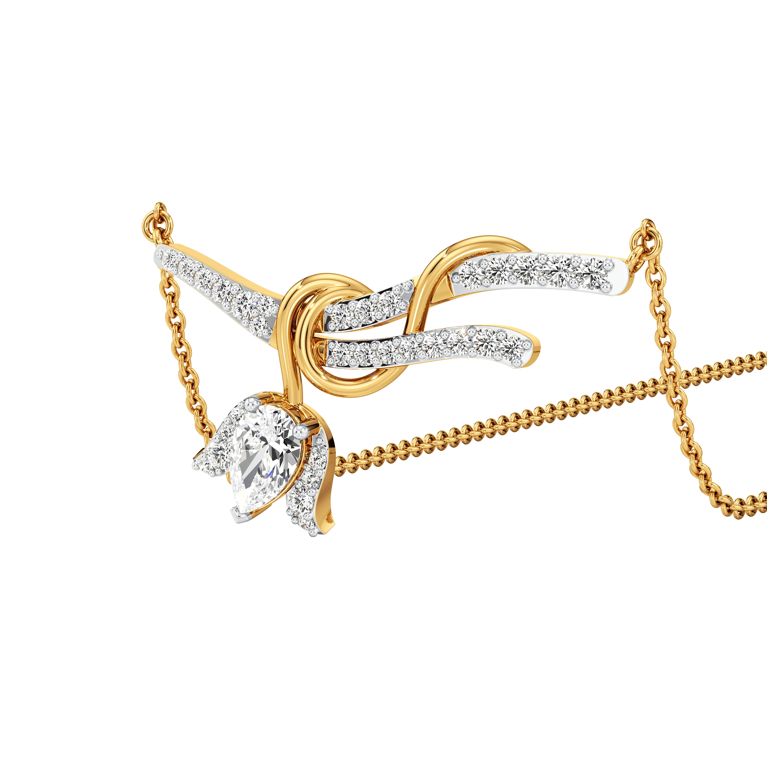 The Jasmine Knot Pendant