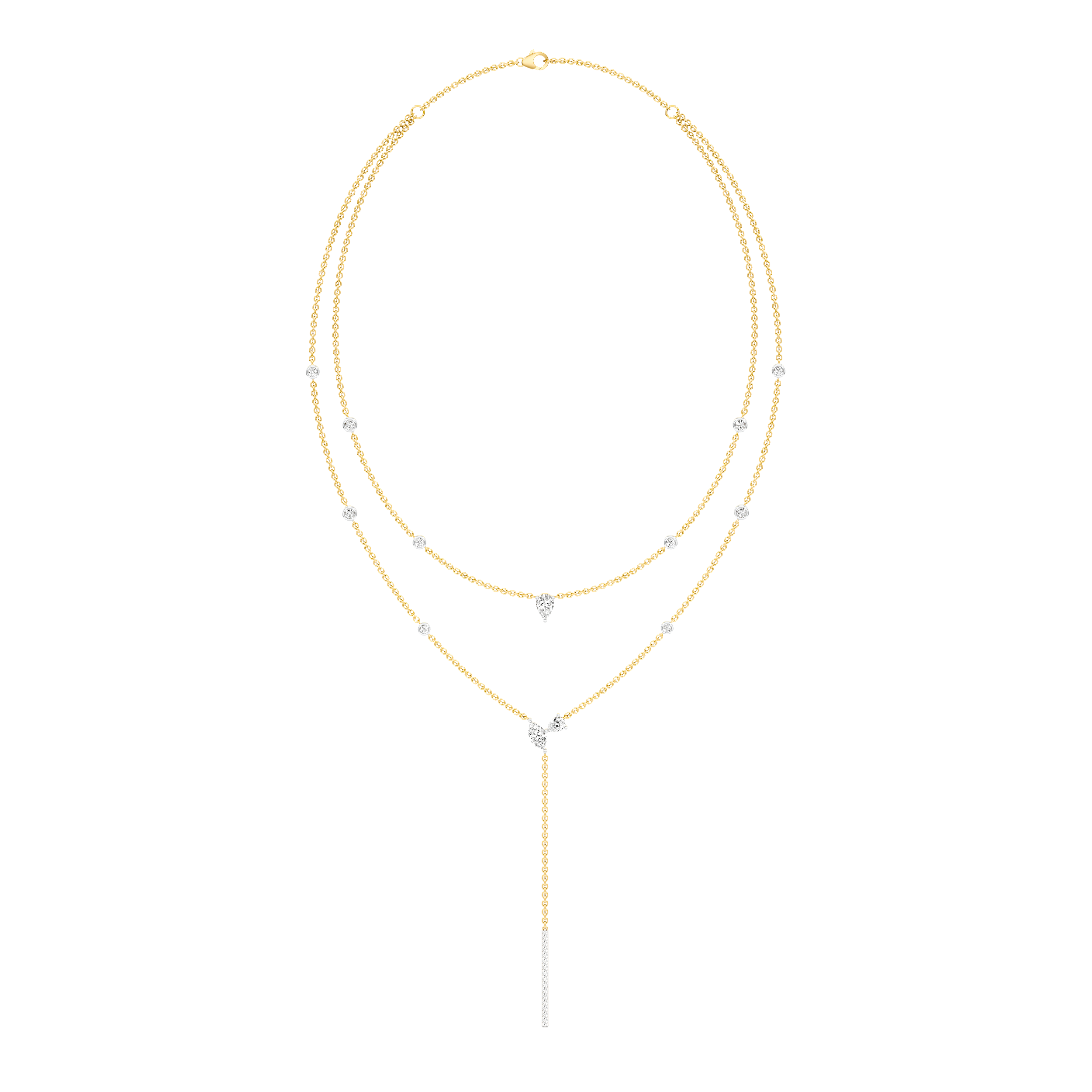 Confidence in Carats Lariat Necklace 3