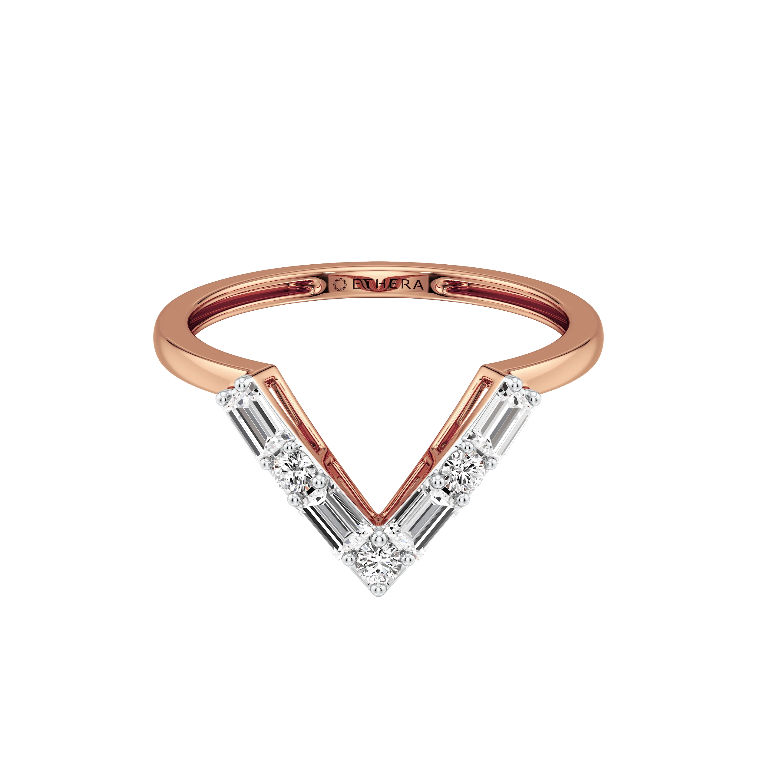 EdgeLine Baguette Ring 13