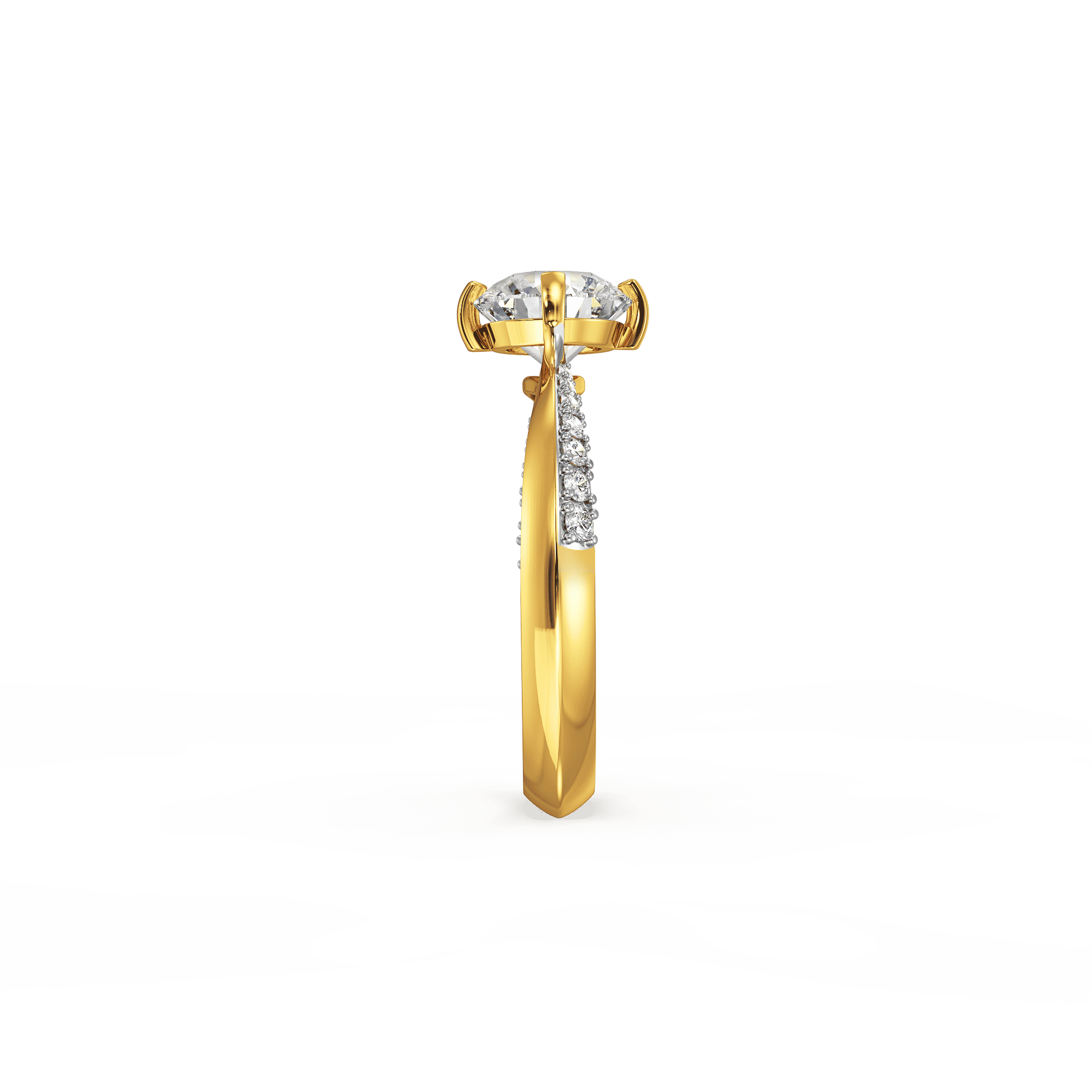 The Helix Solitaire Ring 2