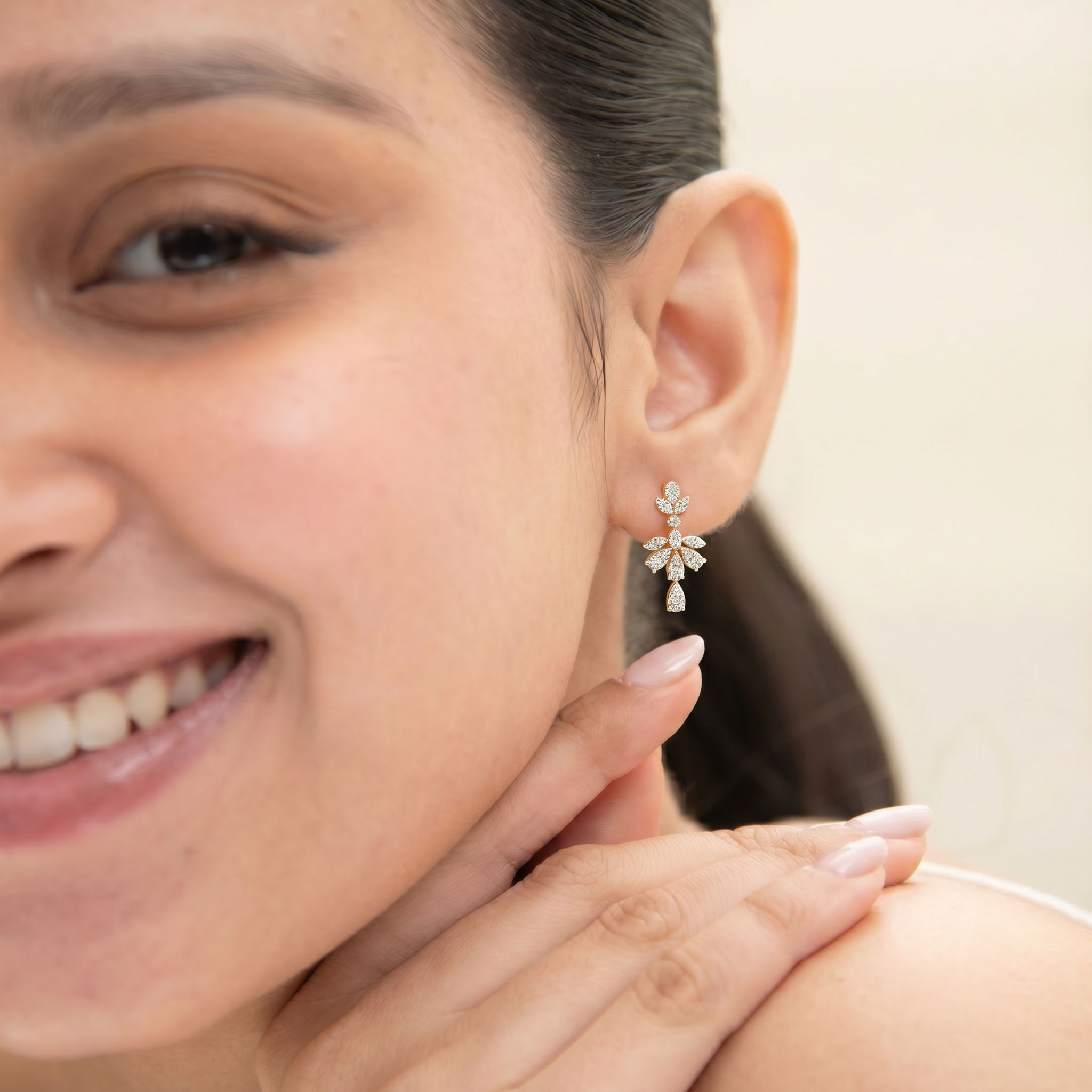 Tranquil Twirl Drop Earrings
