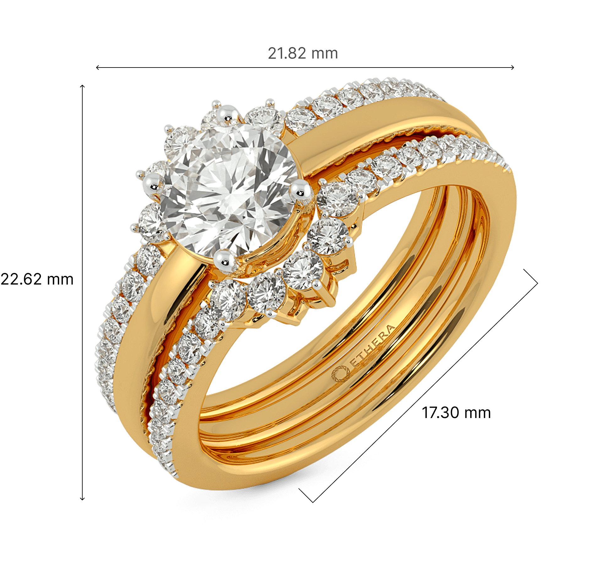 Picture Perfect Bridal Set Ring 8