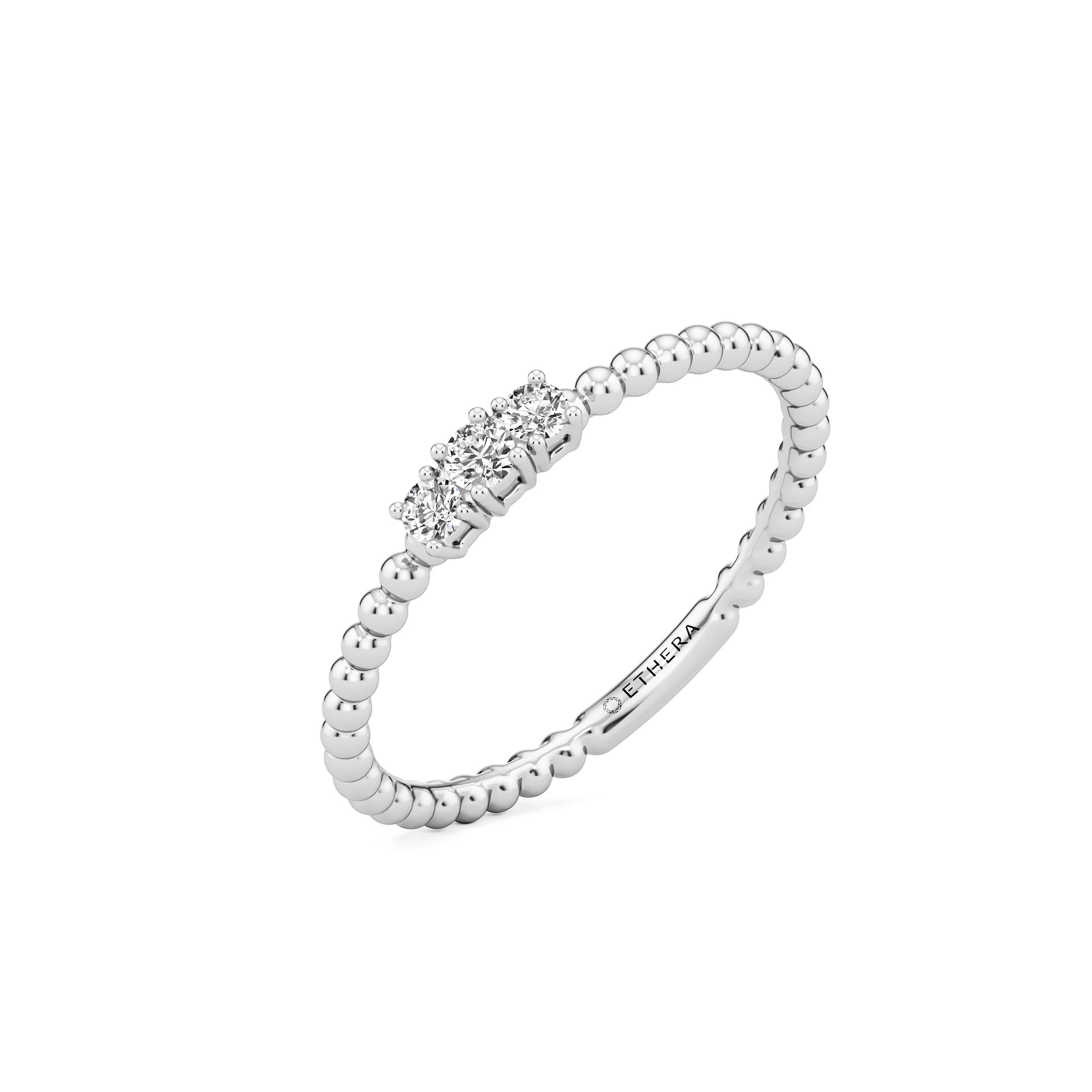 Triline Bead Ring 7