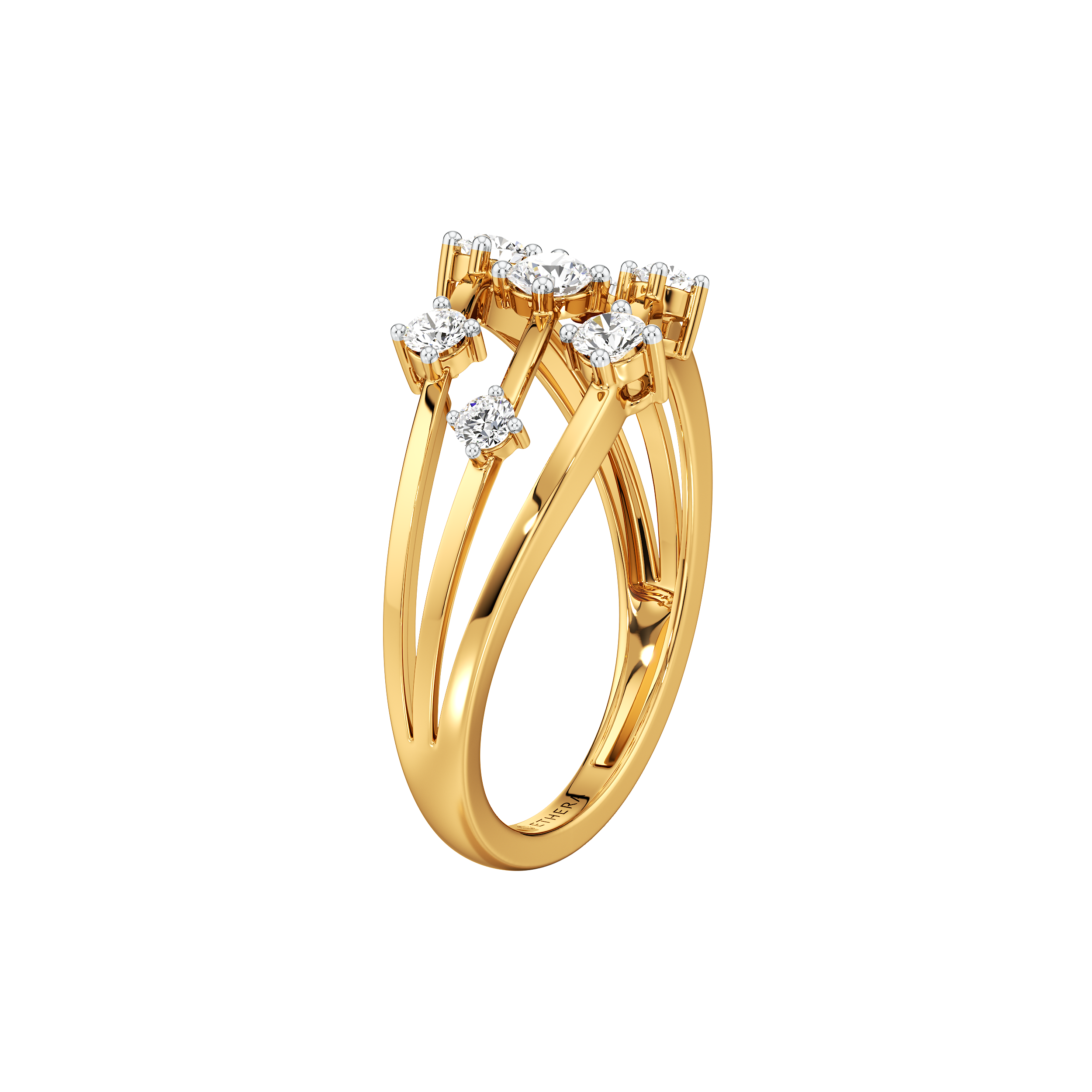 Orbit Cascade Ring 5