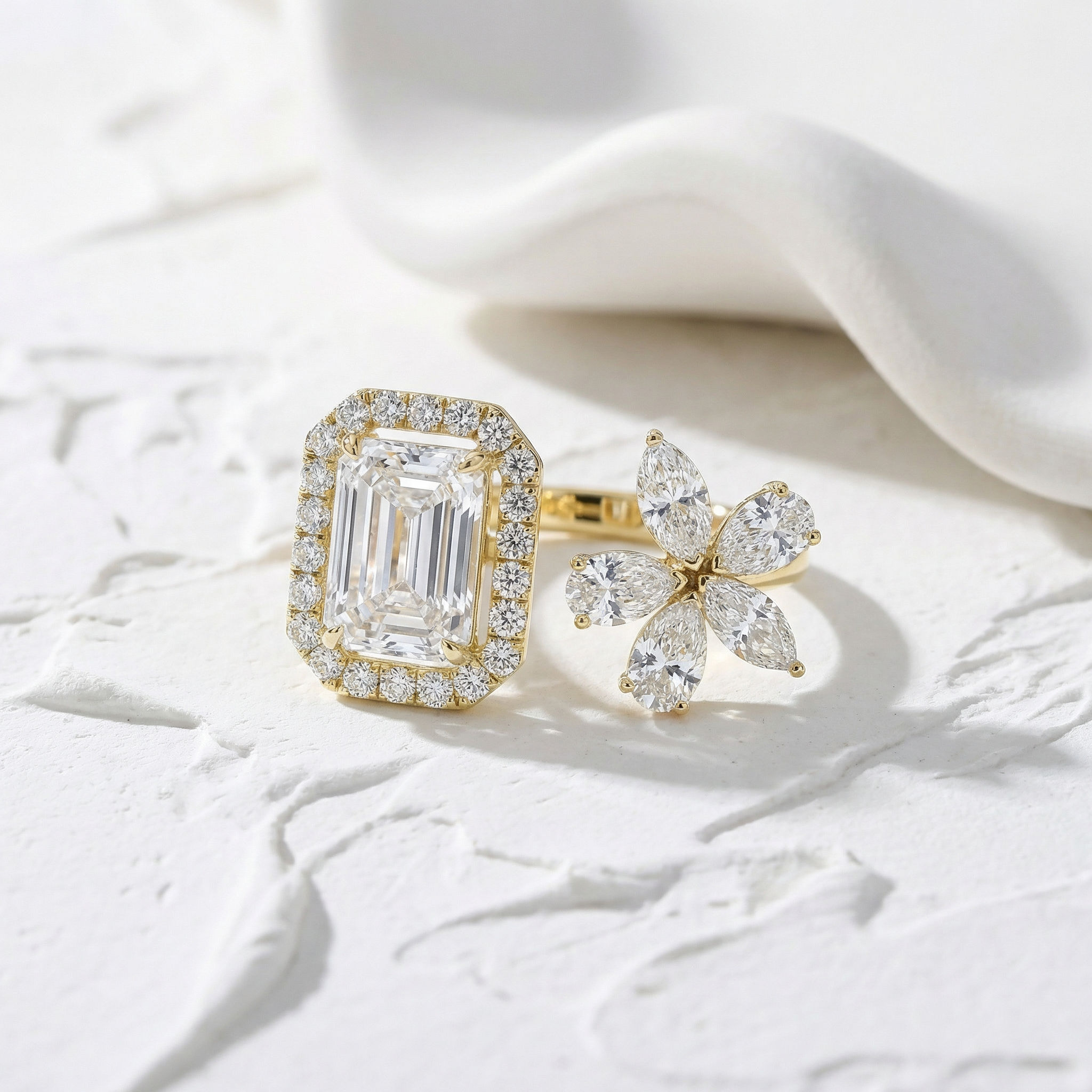 Duality Bloom Ring 16