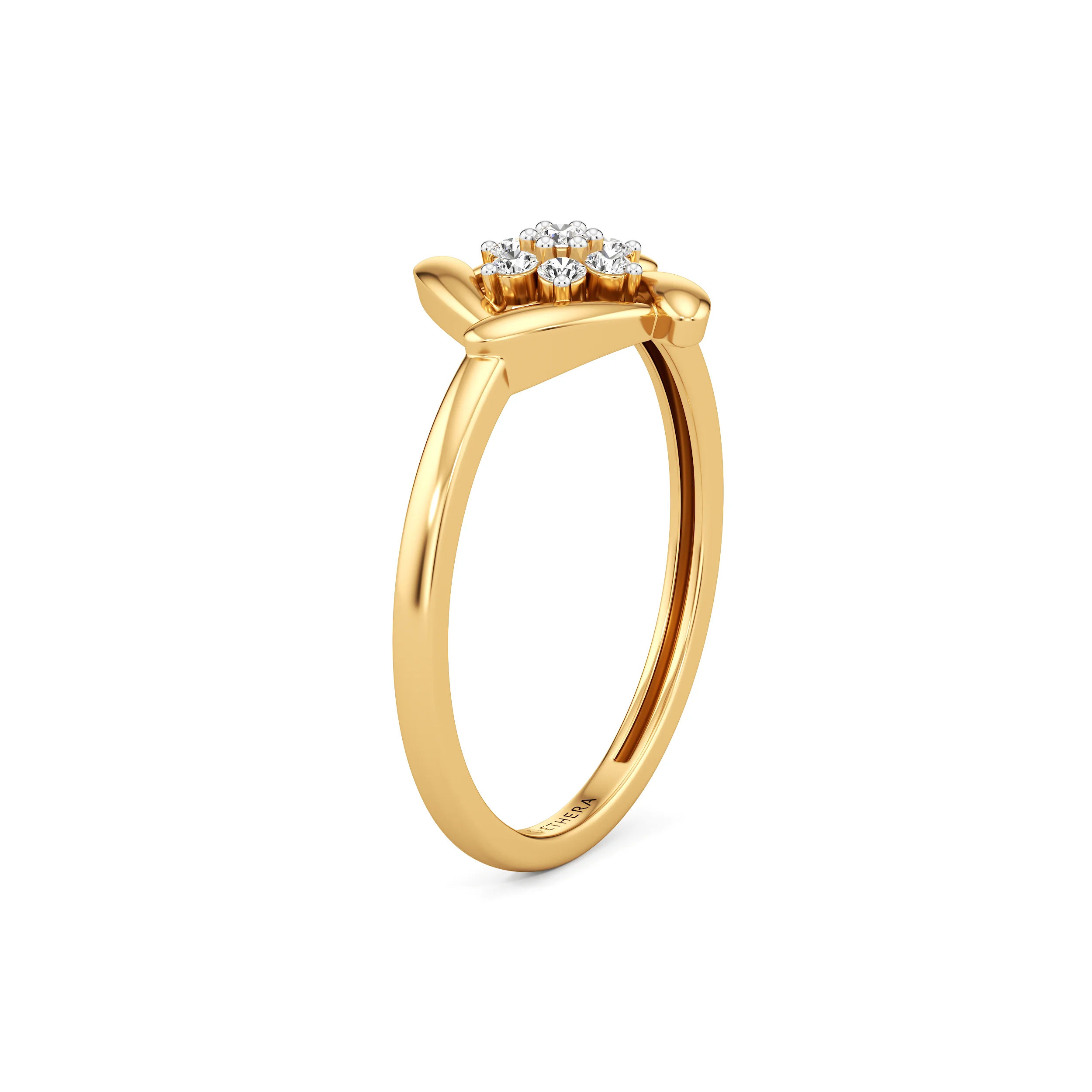 Petaline Cluster Ring 5