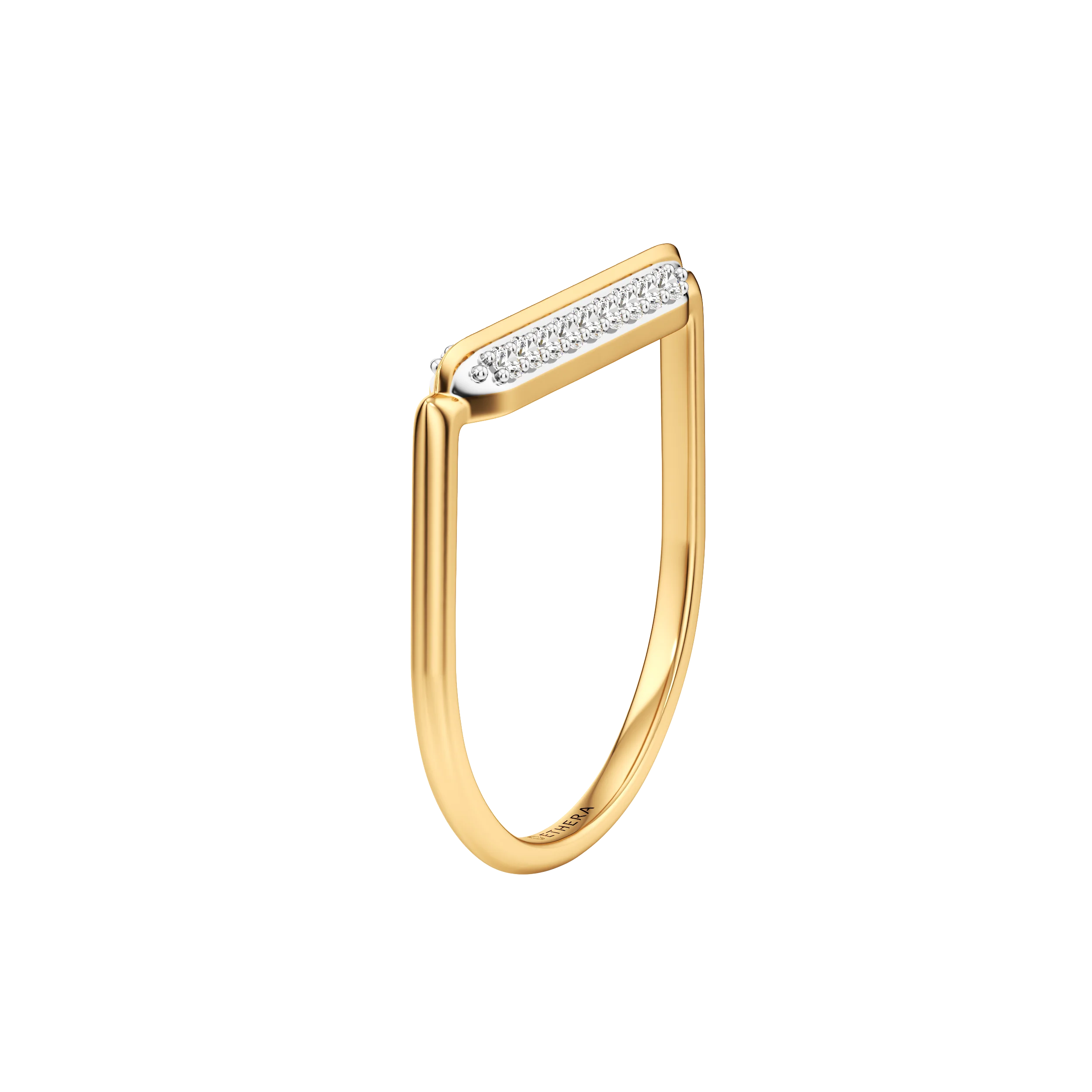 Linear Luxe Ring 5