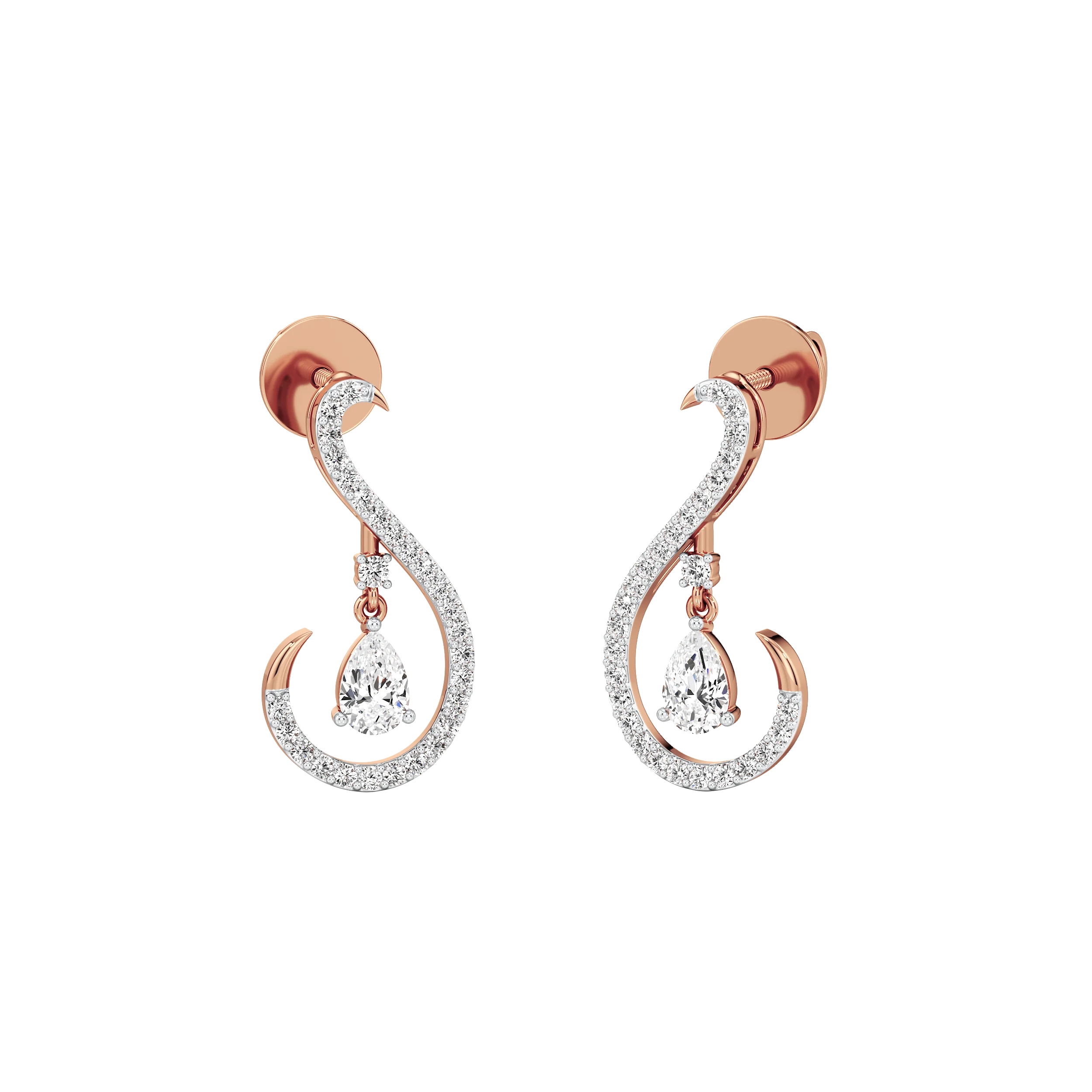 Curvelet Drop Earring 6