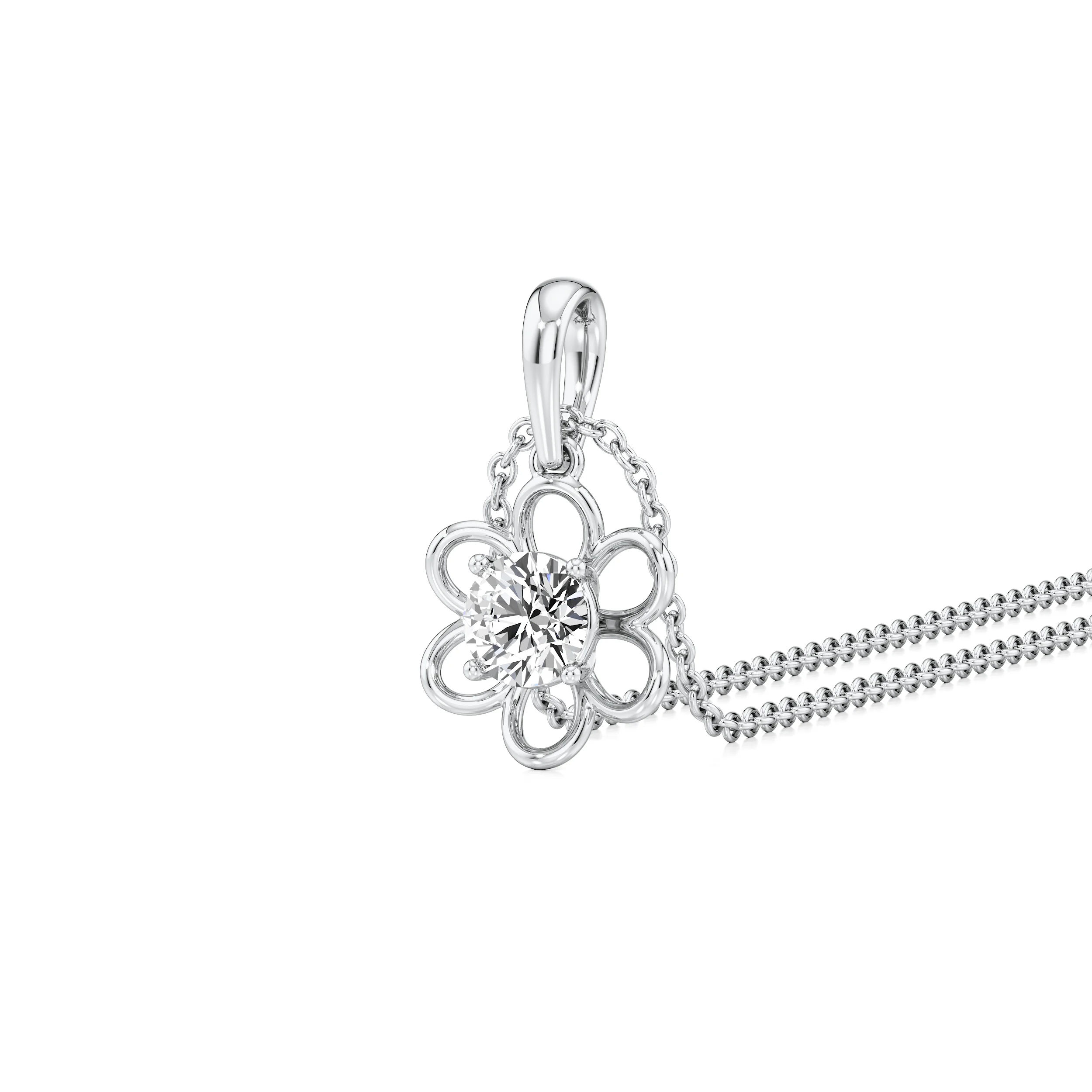 The Diya Petite Bloom Pendant 3