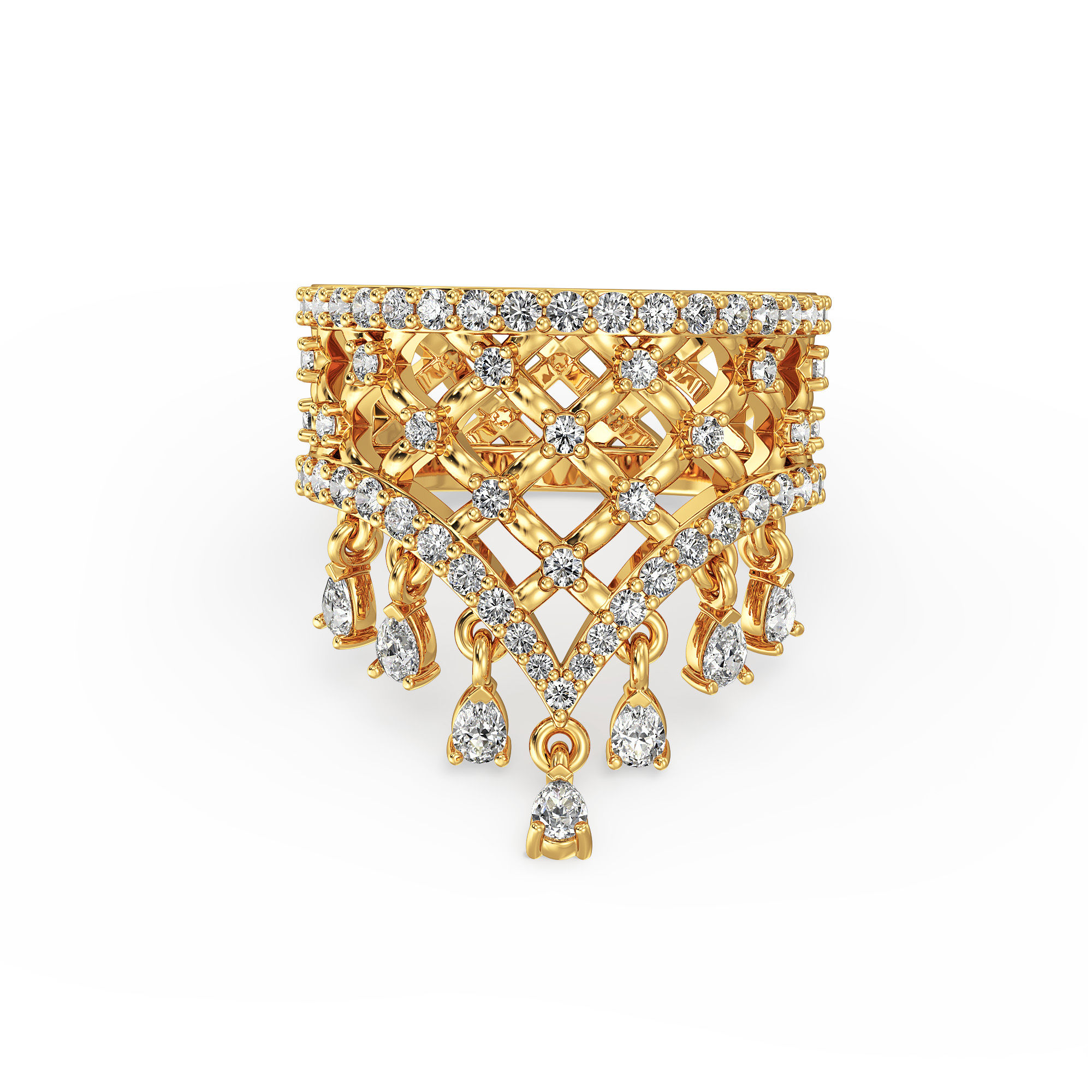 Cosmopolitan Cocktail Ring - Comfort Fit 2