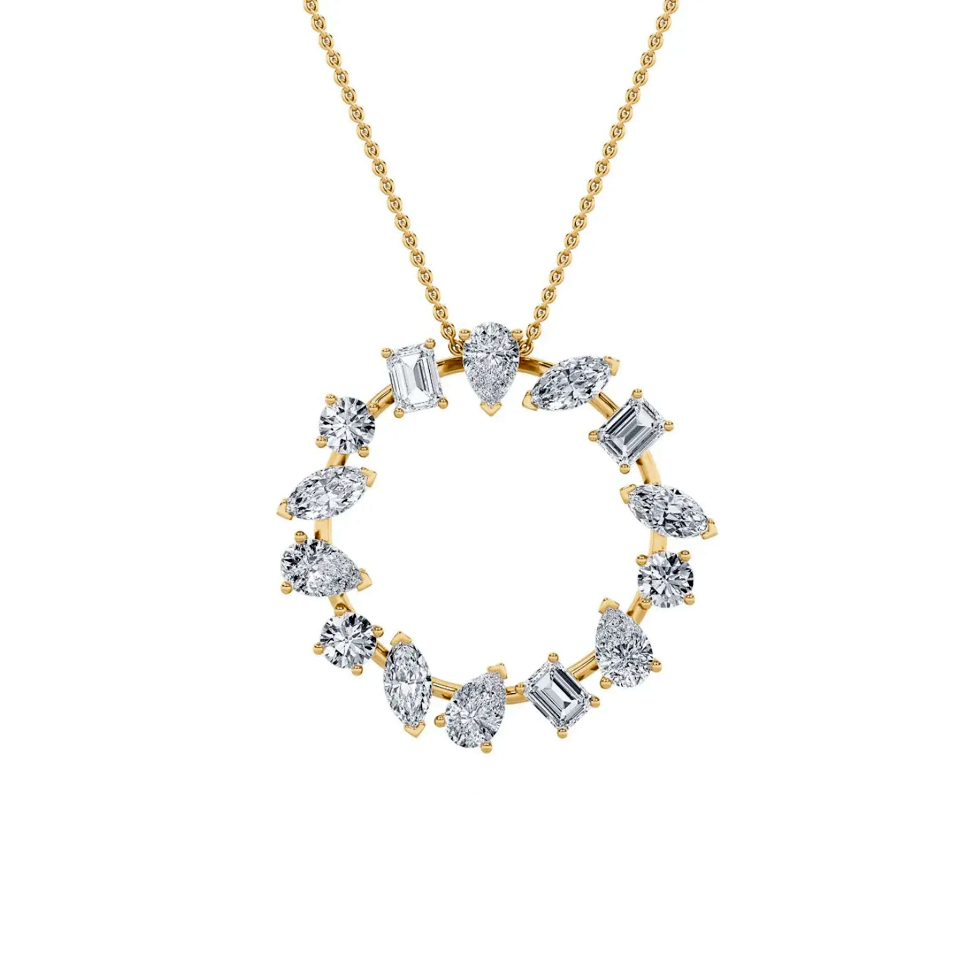 Charming Orb Circle Pendant 1