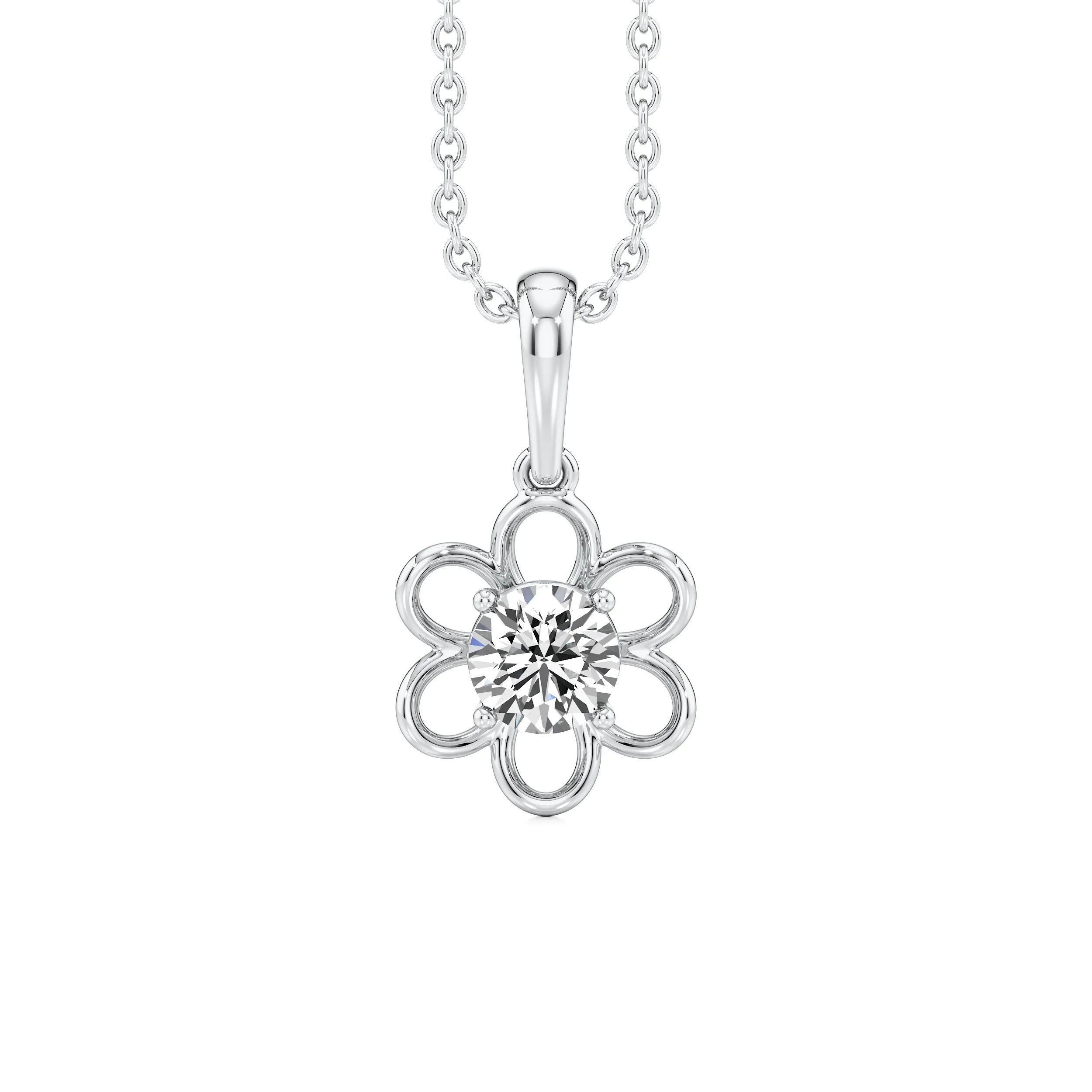 The Diya Petite Bloom Pendant 4