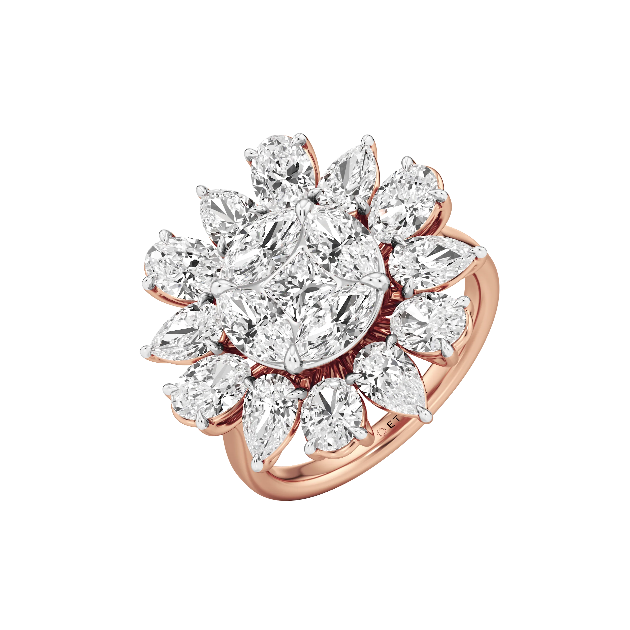 Frosted Bloom Ring 13