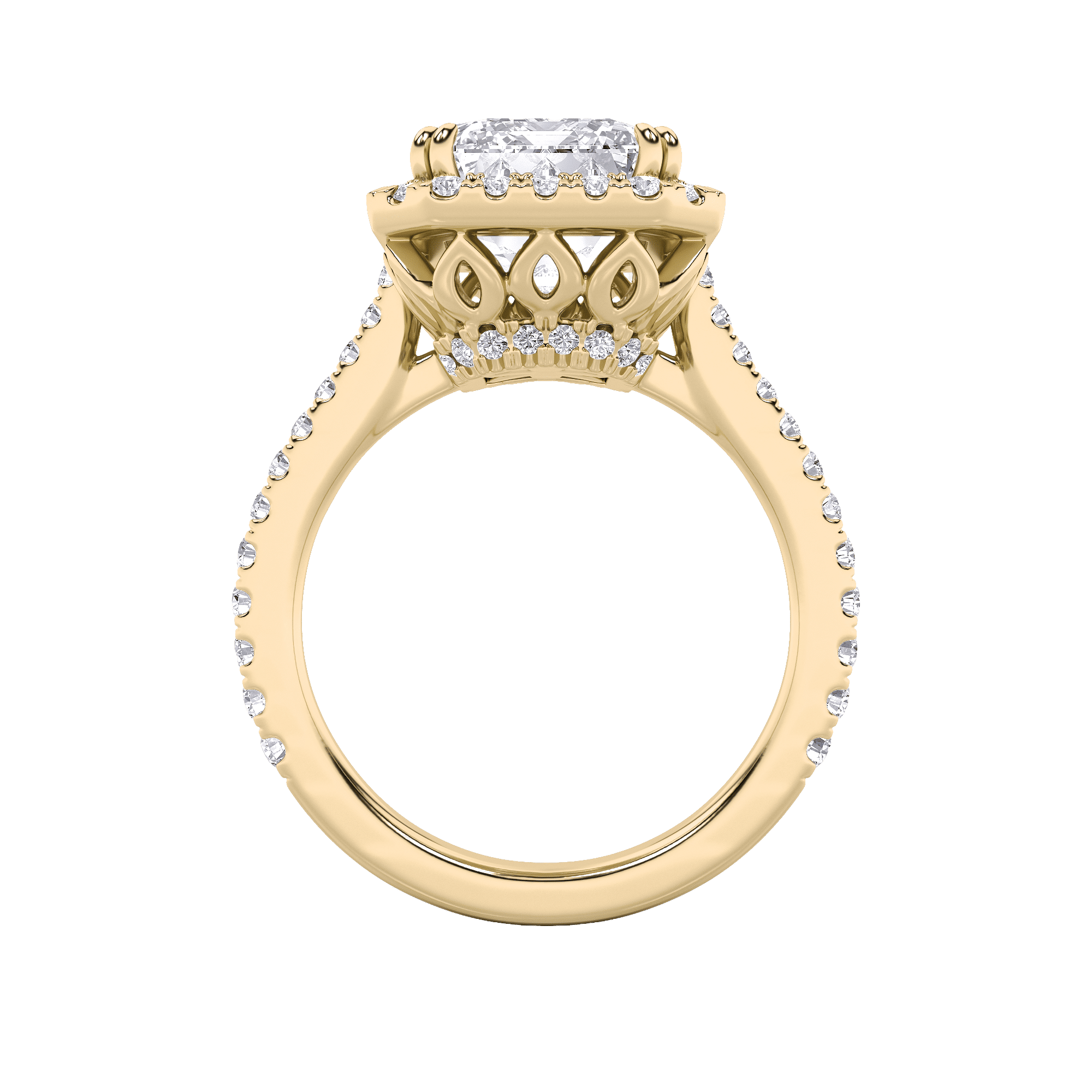 Regal Emerald Cocktail Ring 2