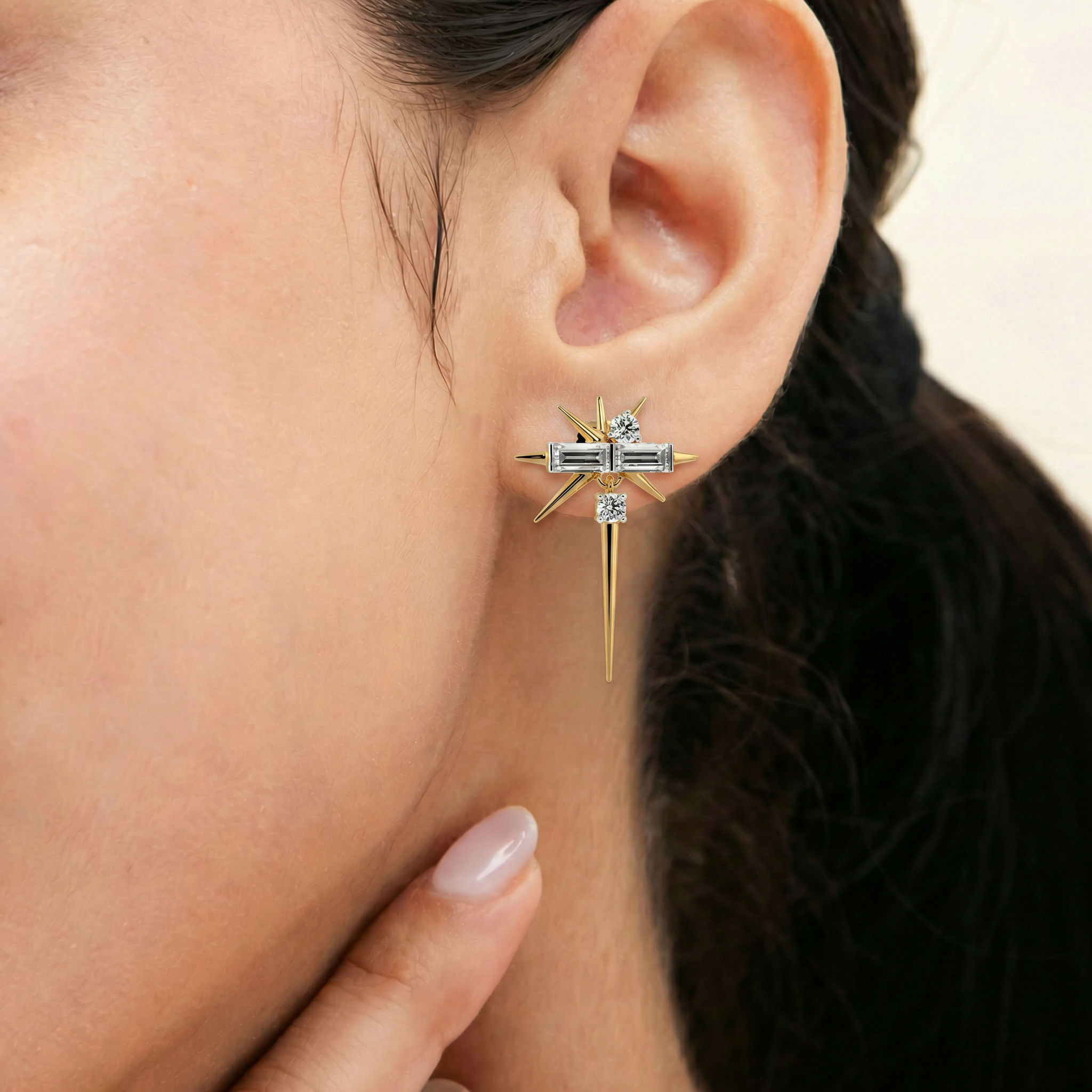 Northstar Drop earrings hover